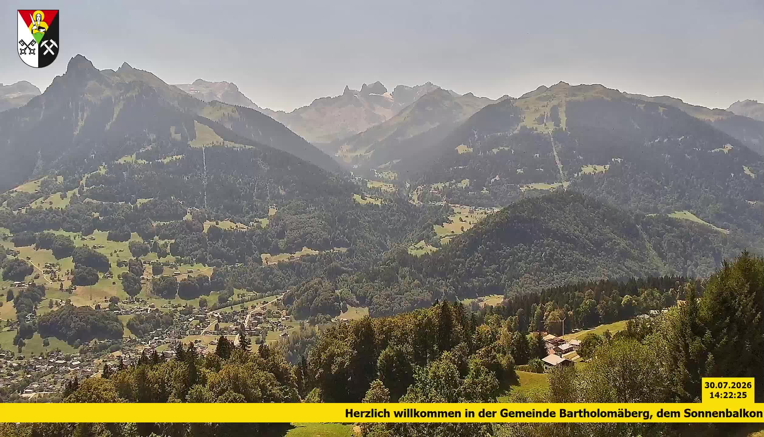 Bartholomäberg | Blick auf Schruns