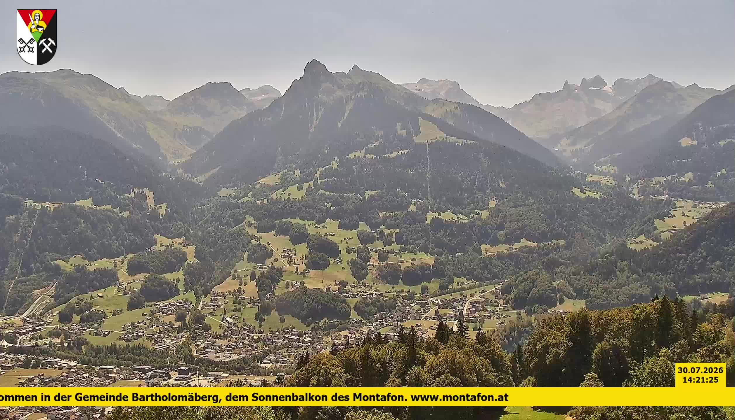 Bartholomäberg | Blick auf Schruns