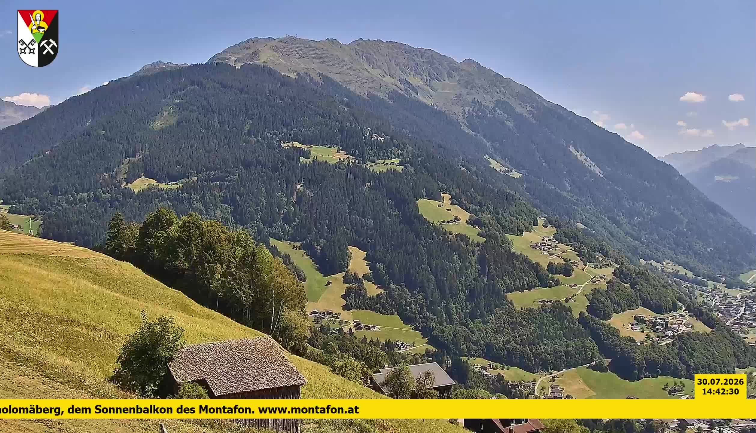 Bartholomäberg | Blick auf Schruns