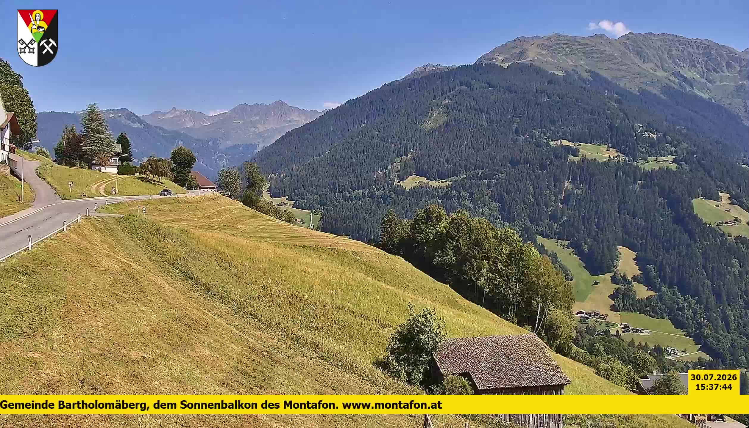 Bartholomäberg | Blick auf Schruns