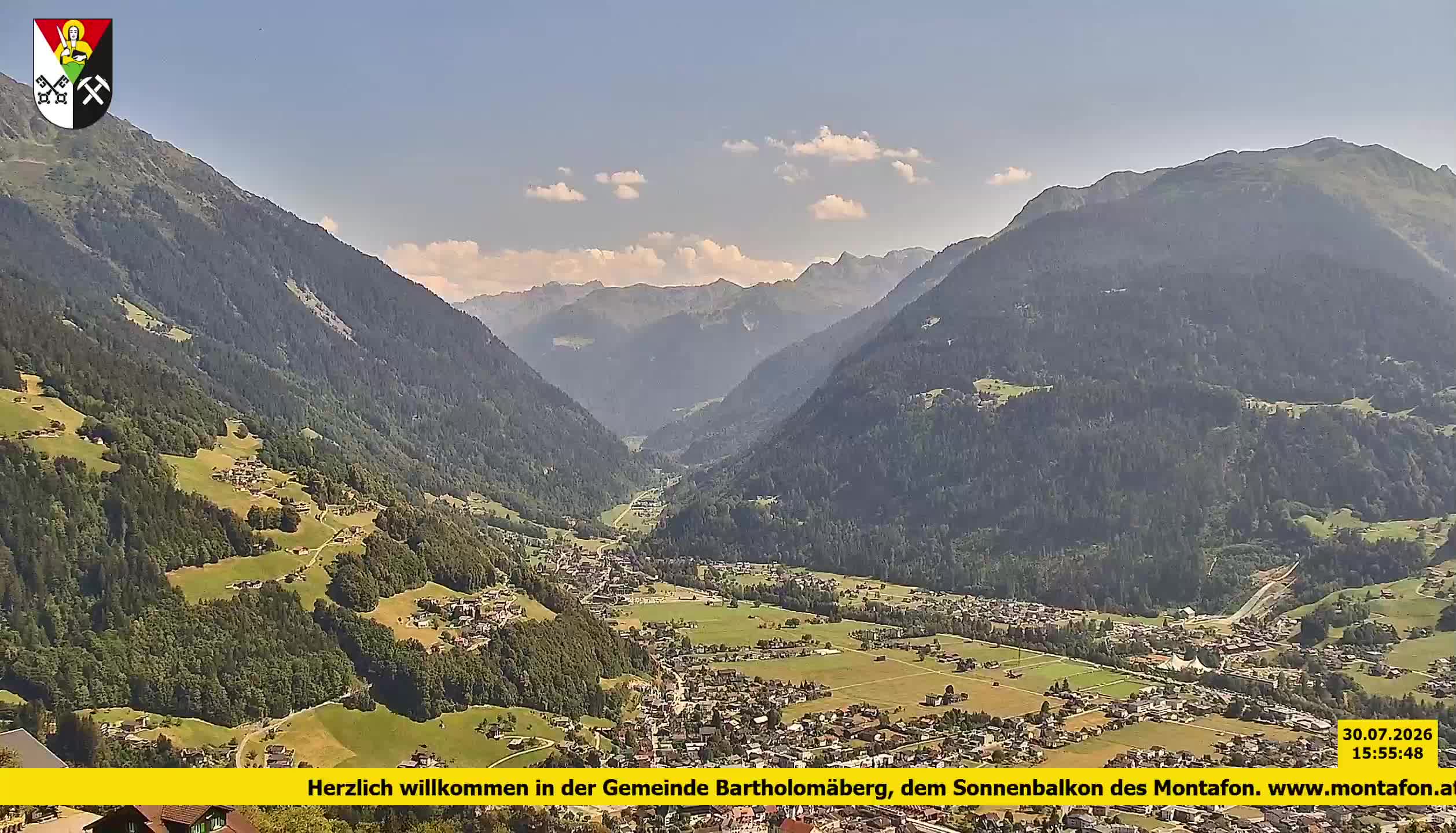 Bartholomäberg | Blick auf Schruns