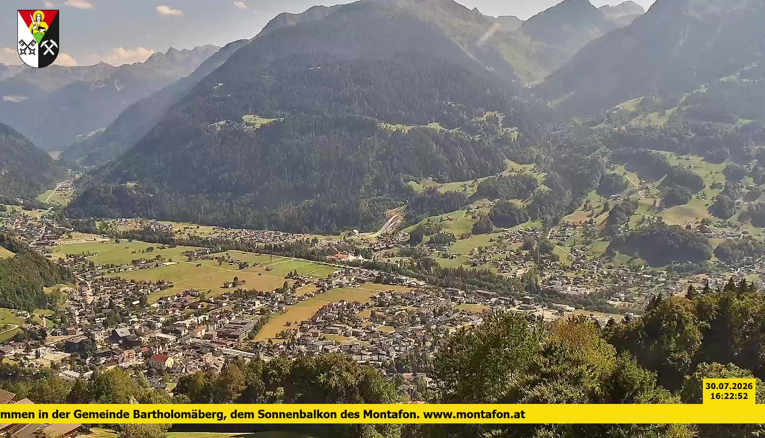 Bartholomäberg | Blick auf Schruns