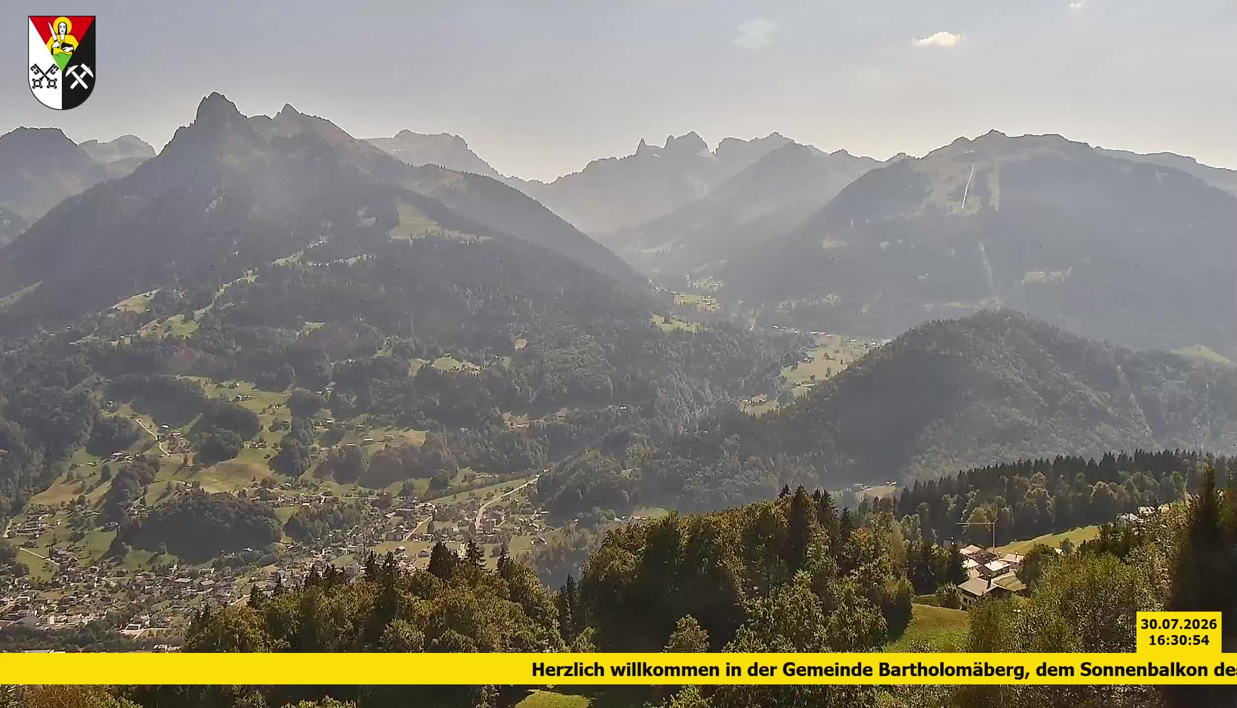 Bartholomäberg | Blick auf Schruns