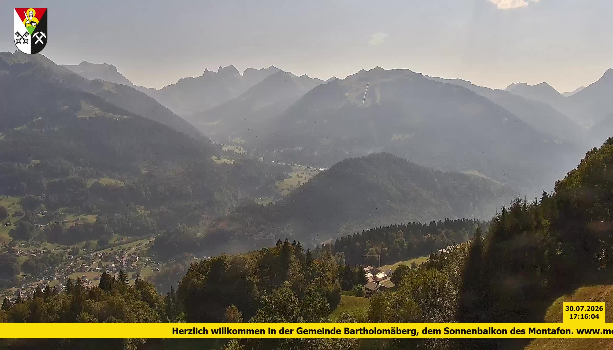 Bartholomäberg | Blick auf Schruns