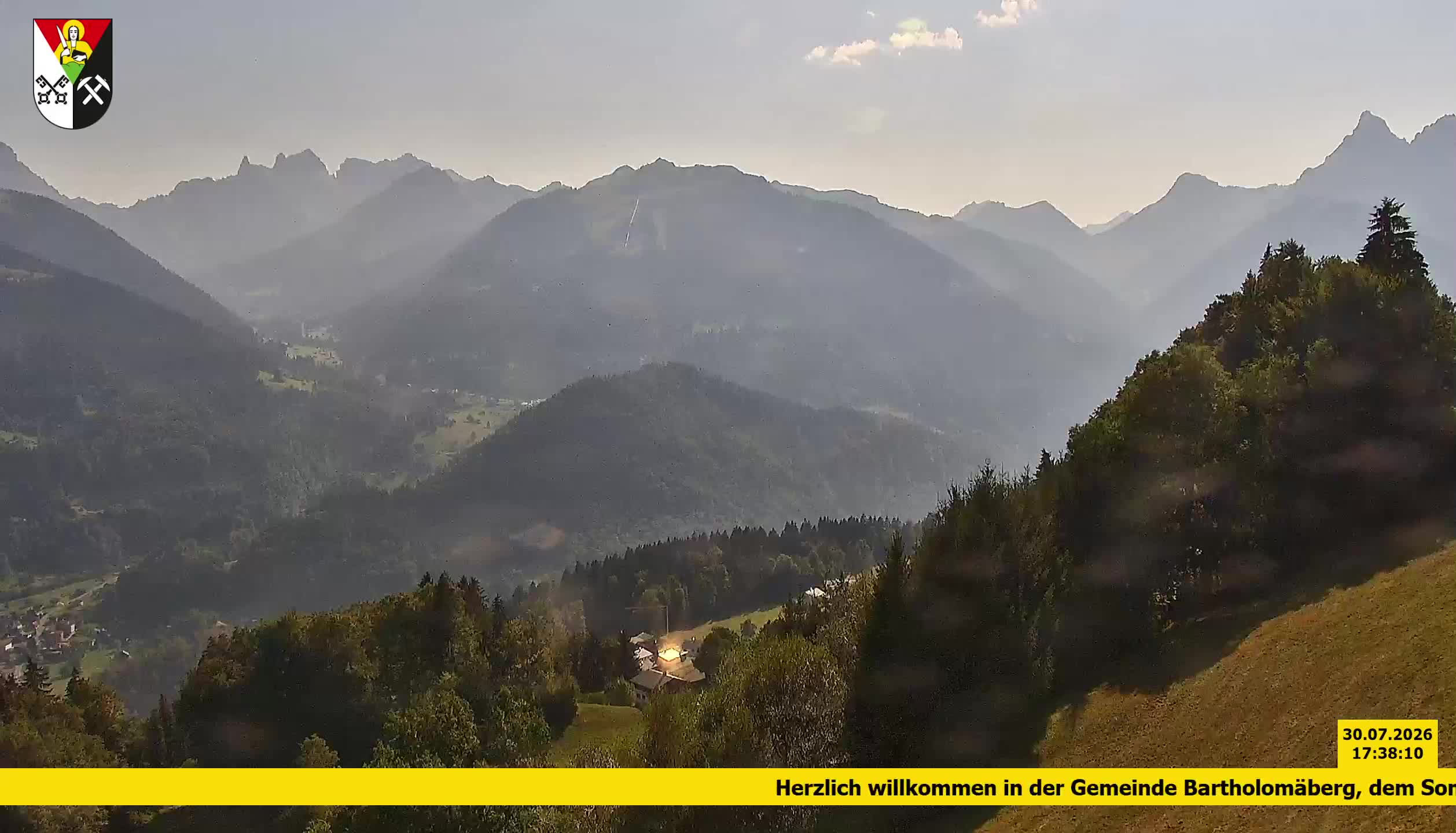 Bartholomäberg | Blick auf Schruns