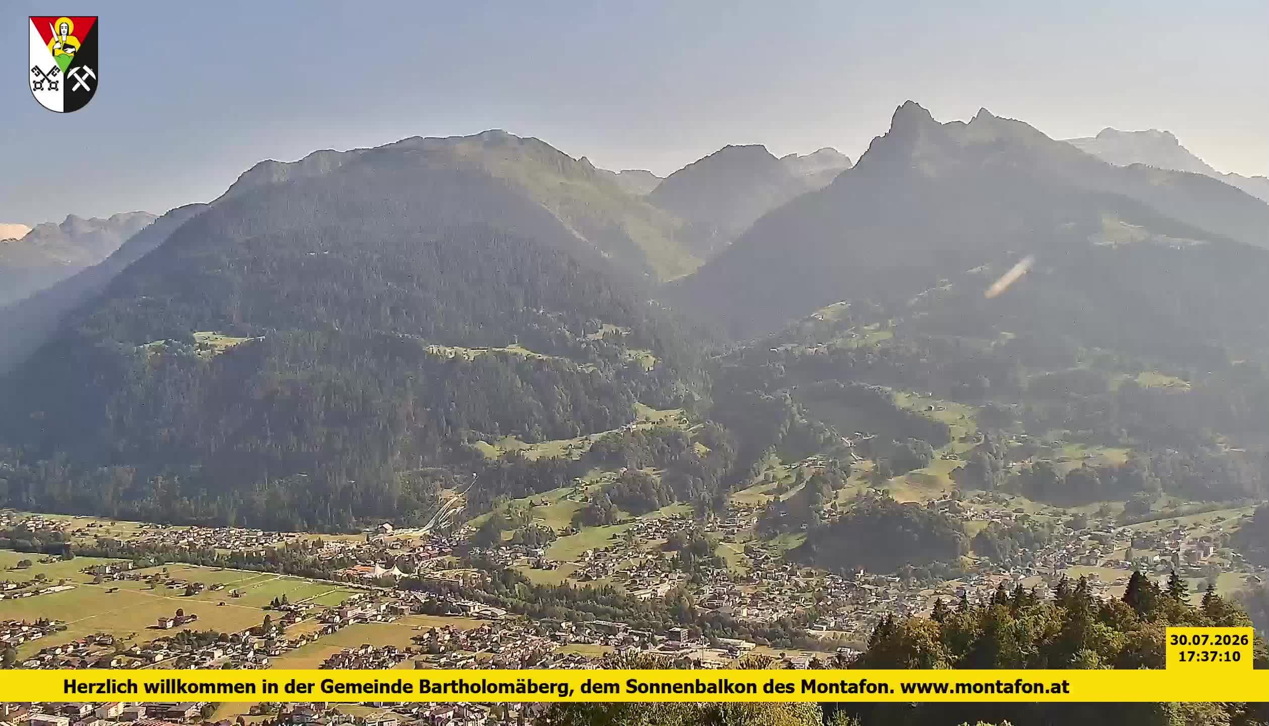 Bartholomäberg | Blick auf Schruns