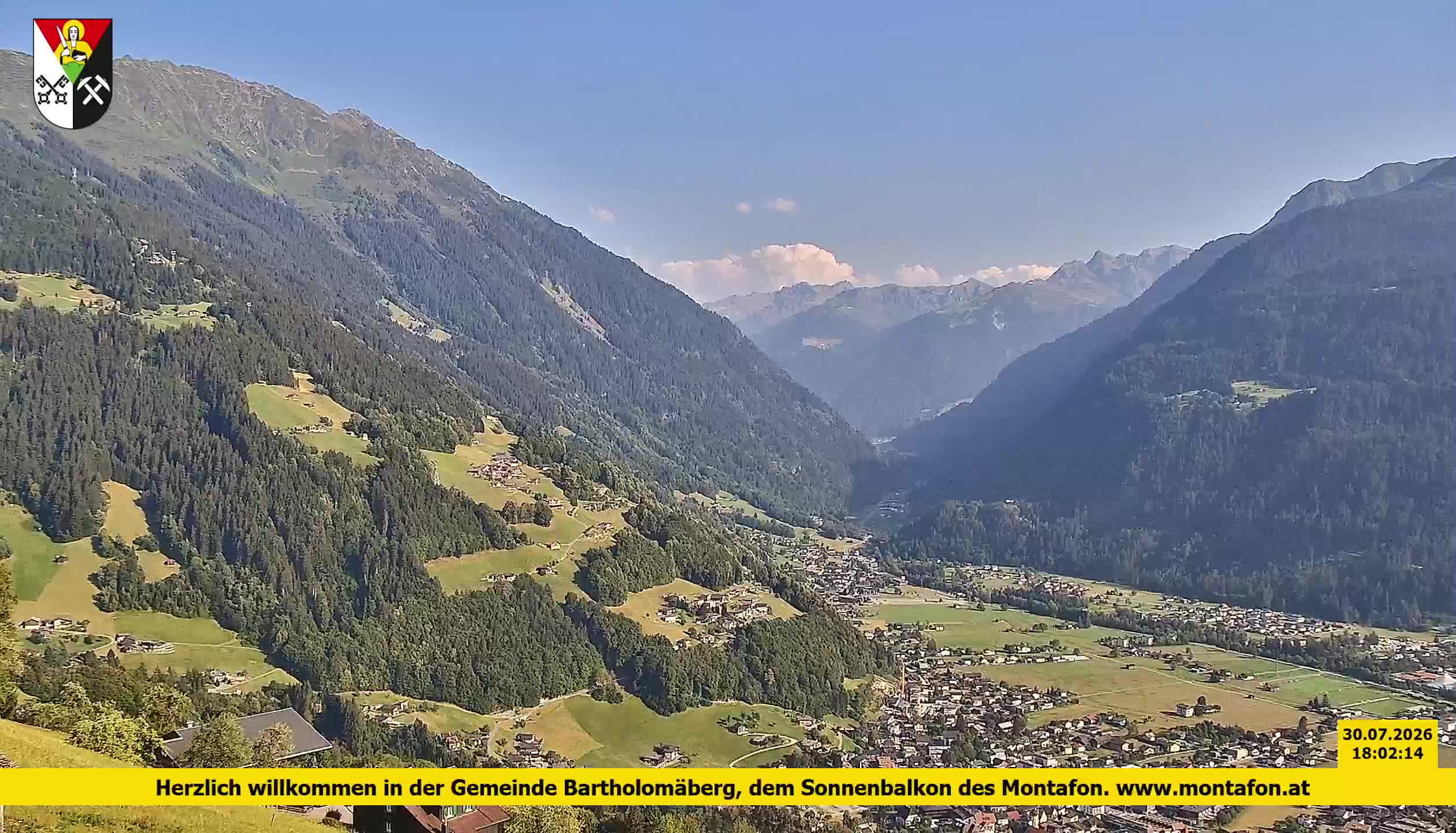 Bartholomäberg | Blick auf Schruns