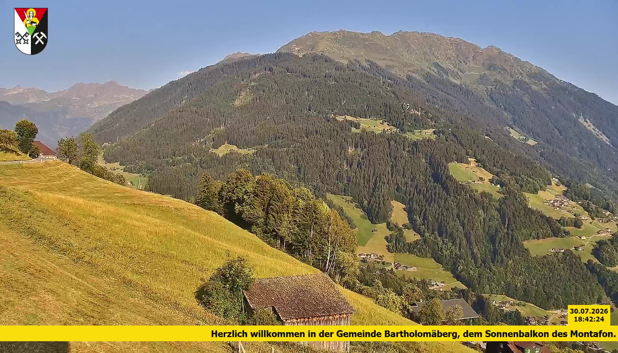 Bartholomäberg | Blick auf Schruns