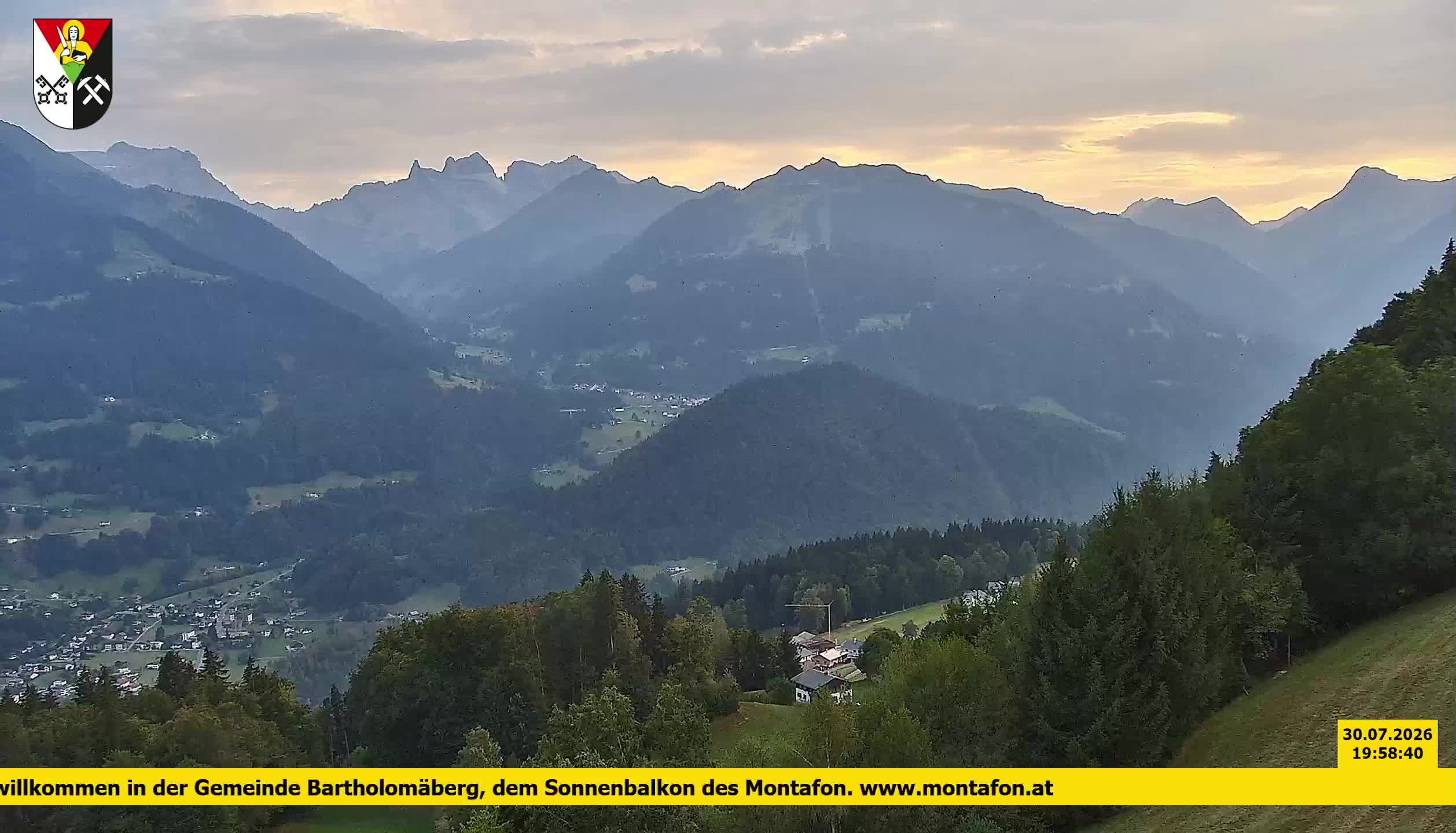 Bartholomäberg | Blick auf Schruns
