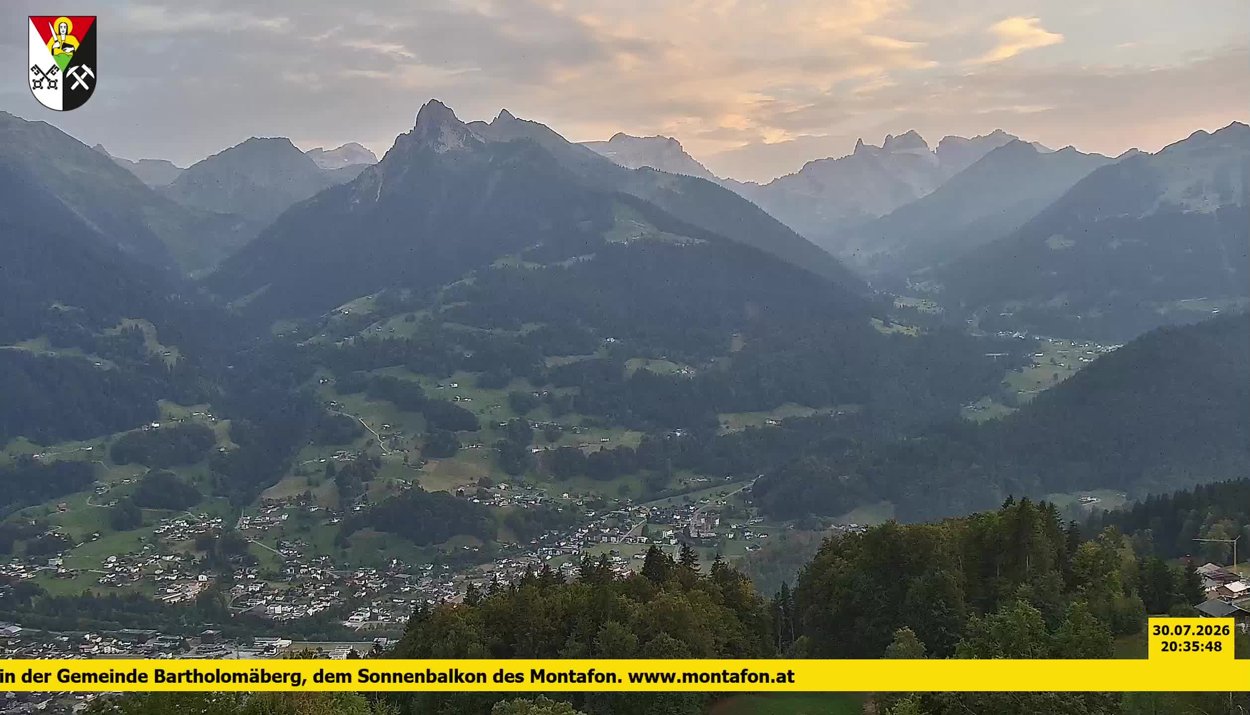 Bartholomäberg | Blick auf Schruns