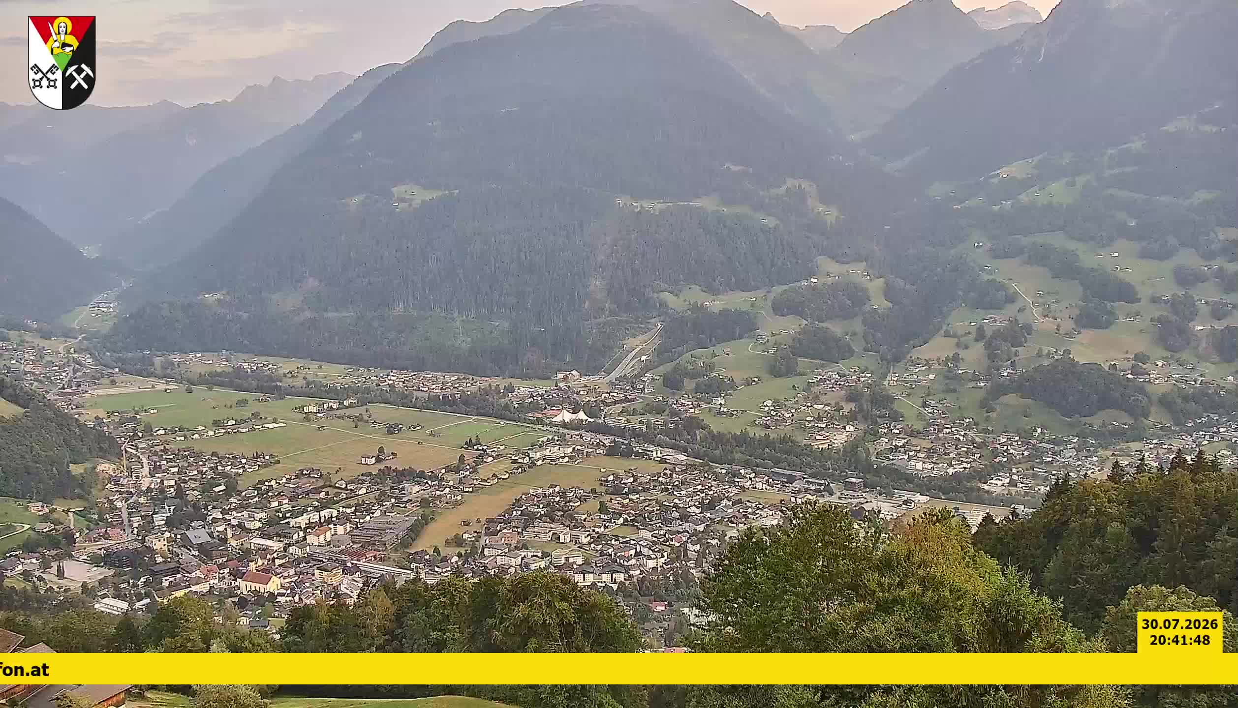 Bartholomäberg | Blick auf Schruns