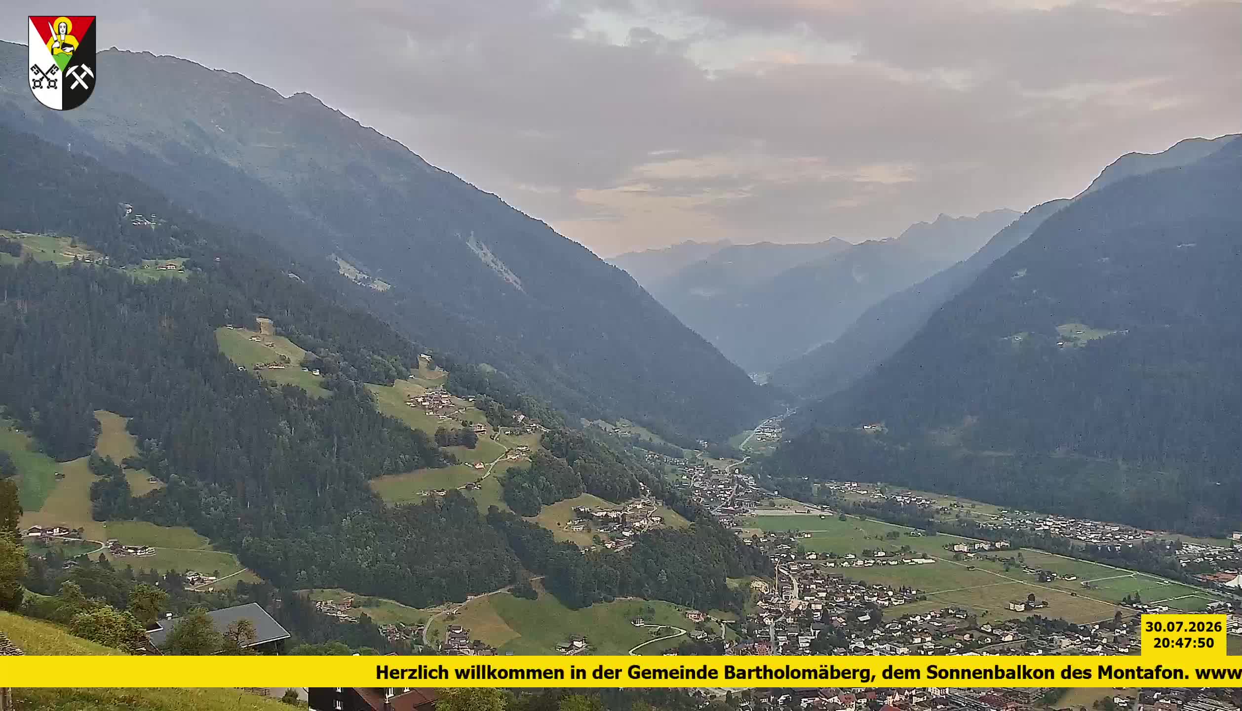 Bartholomäberg | Blick auf Schruns