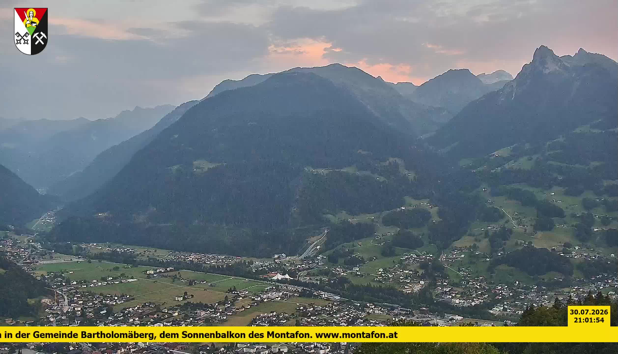 Bartholomäberg | Blick auf Schruns