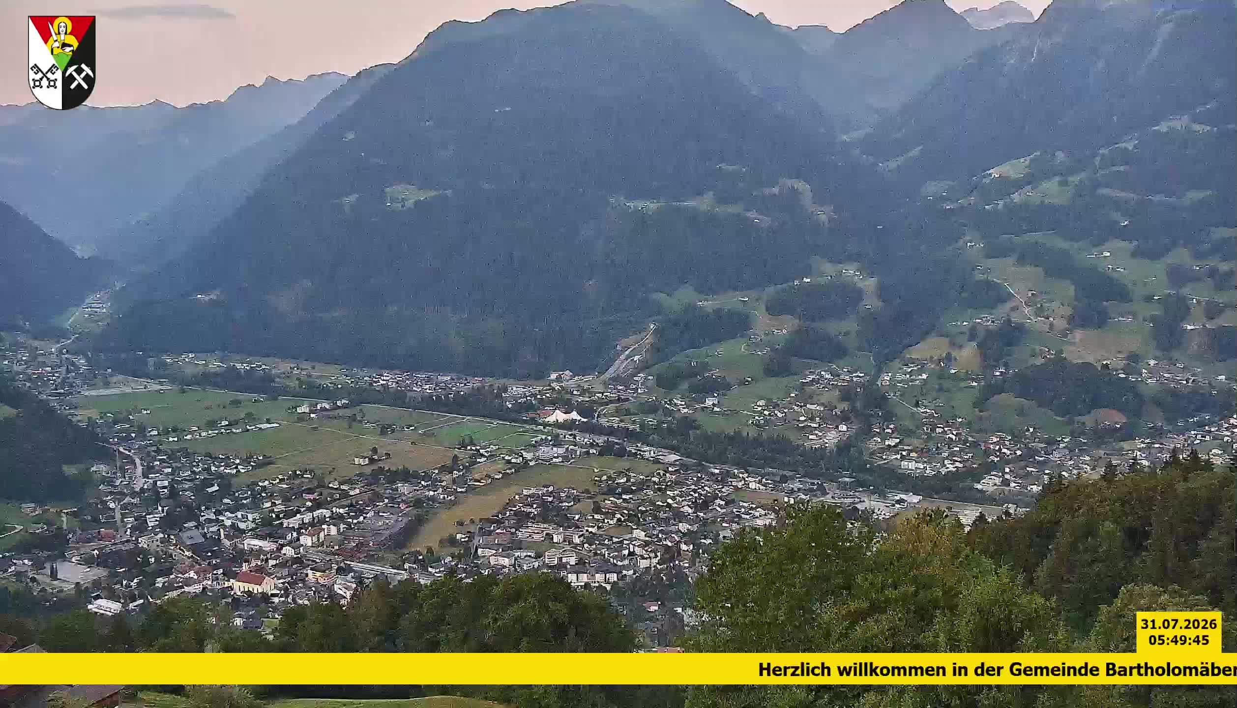 Bartholomäberg | Blick auf Schruns