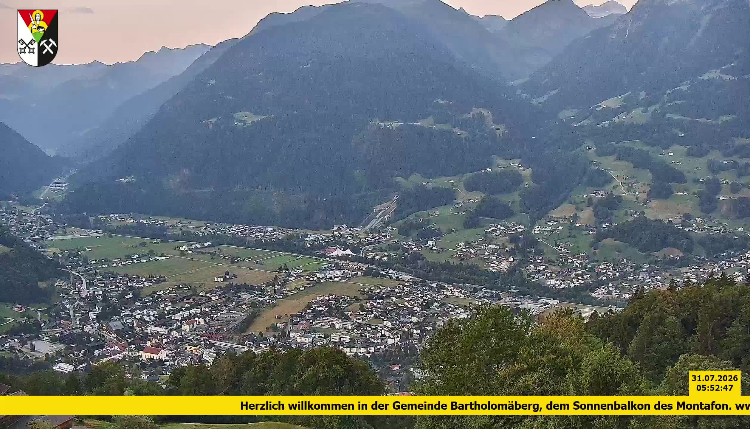 Bartholomäberg | Blick auf Schruns