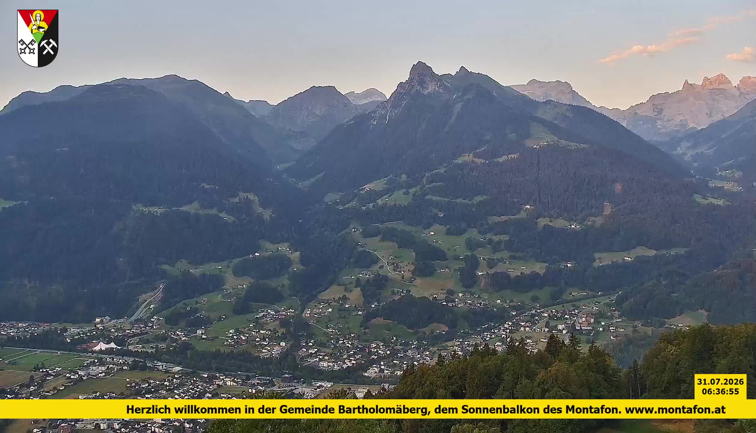 Bartholomäberg | Blick auf Schruns