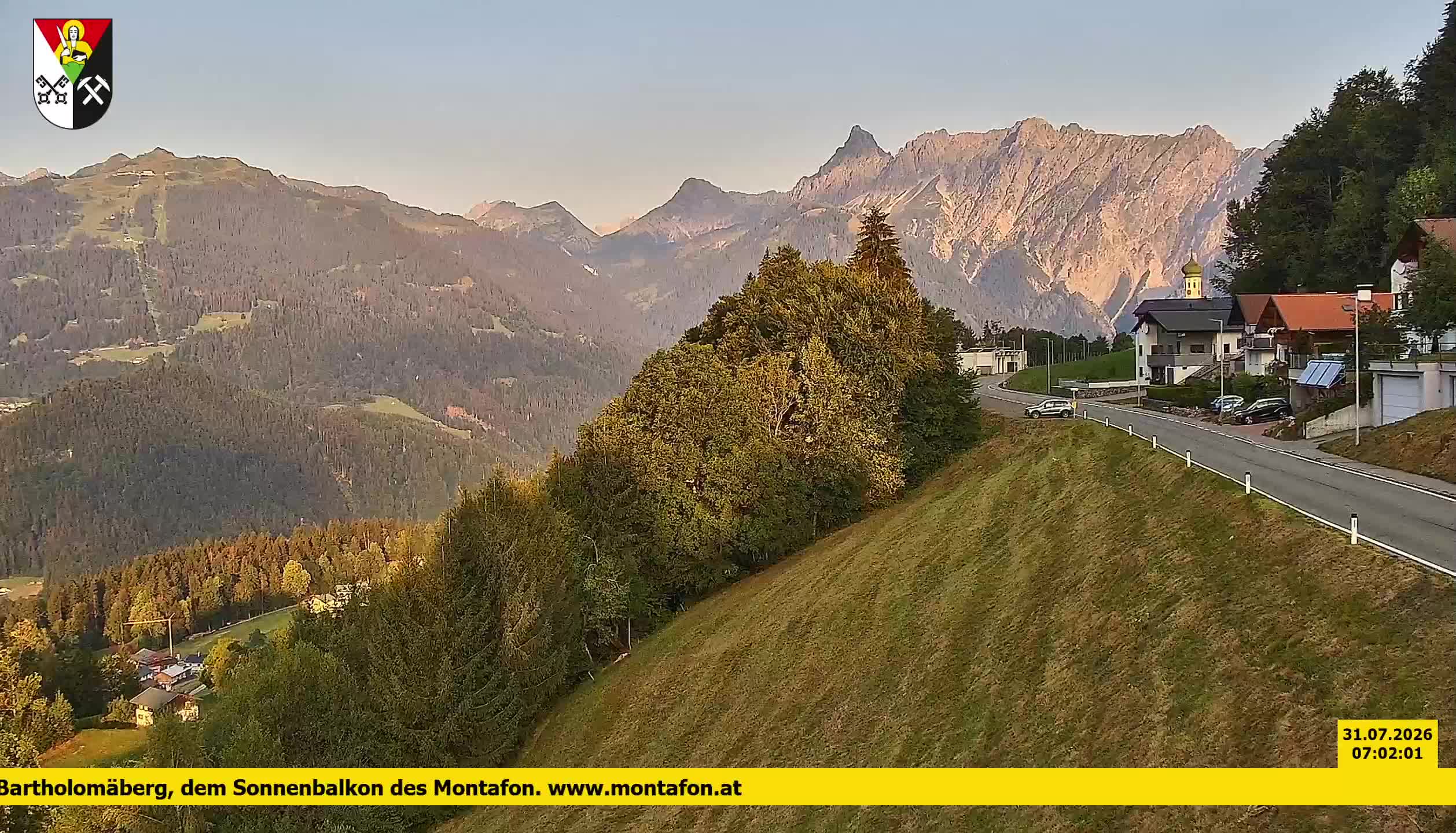 Bartholomäberg | Blick auf Schruns