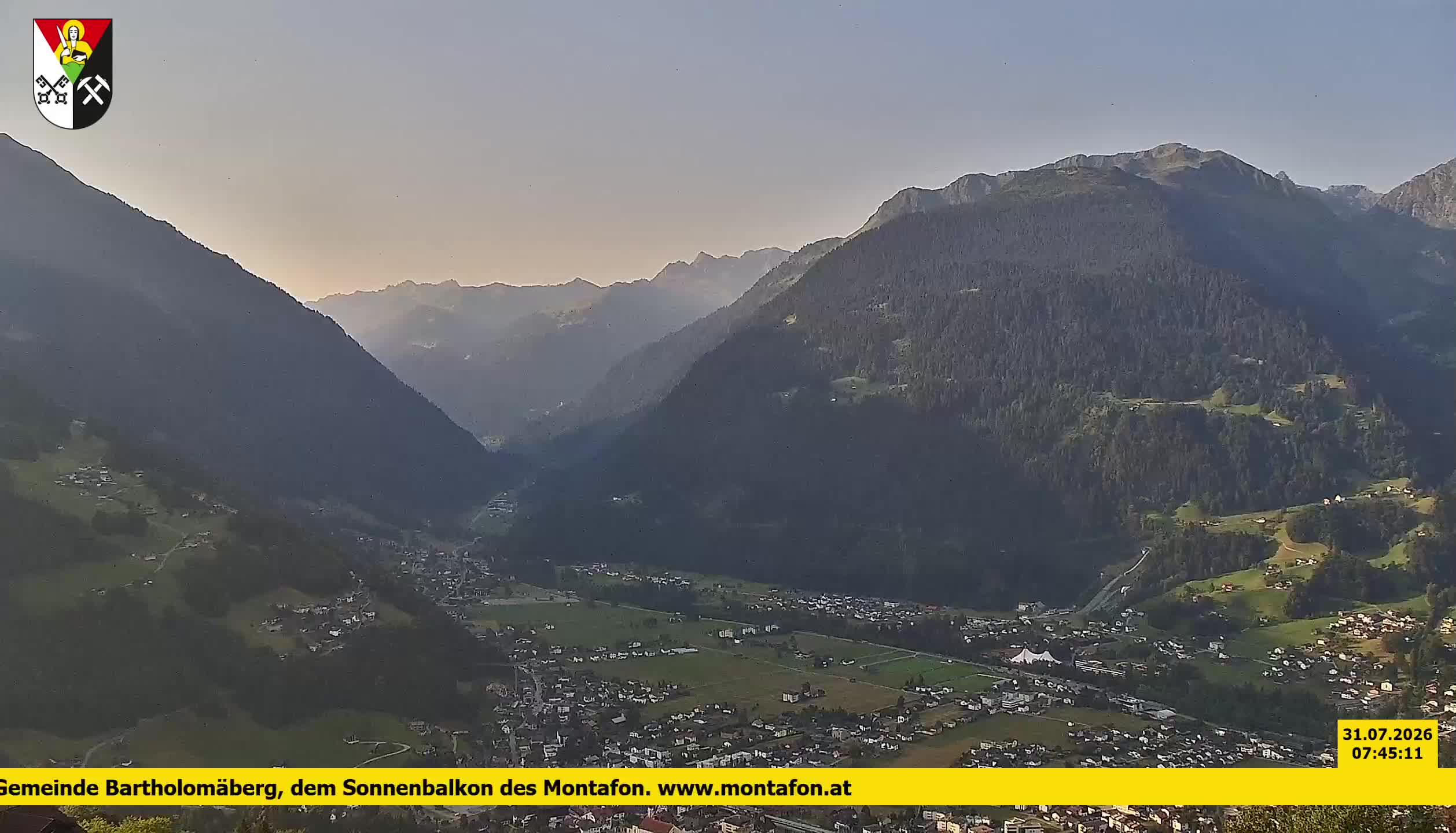 Bartholomäberg | Blick auf Schruns