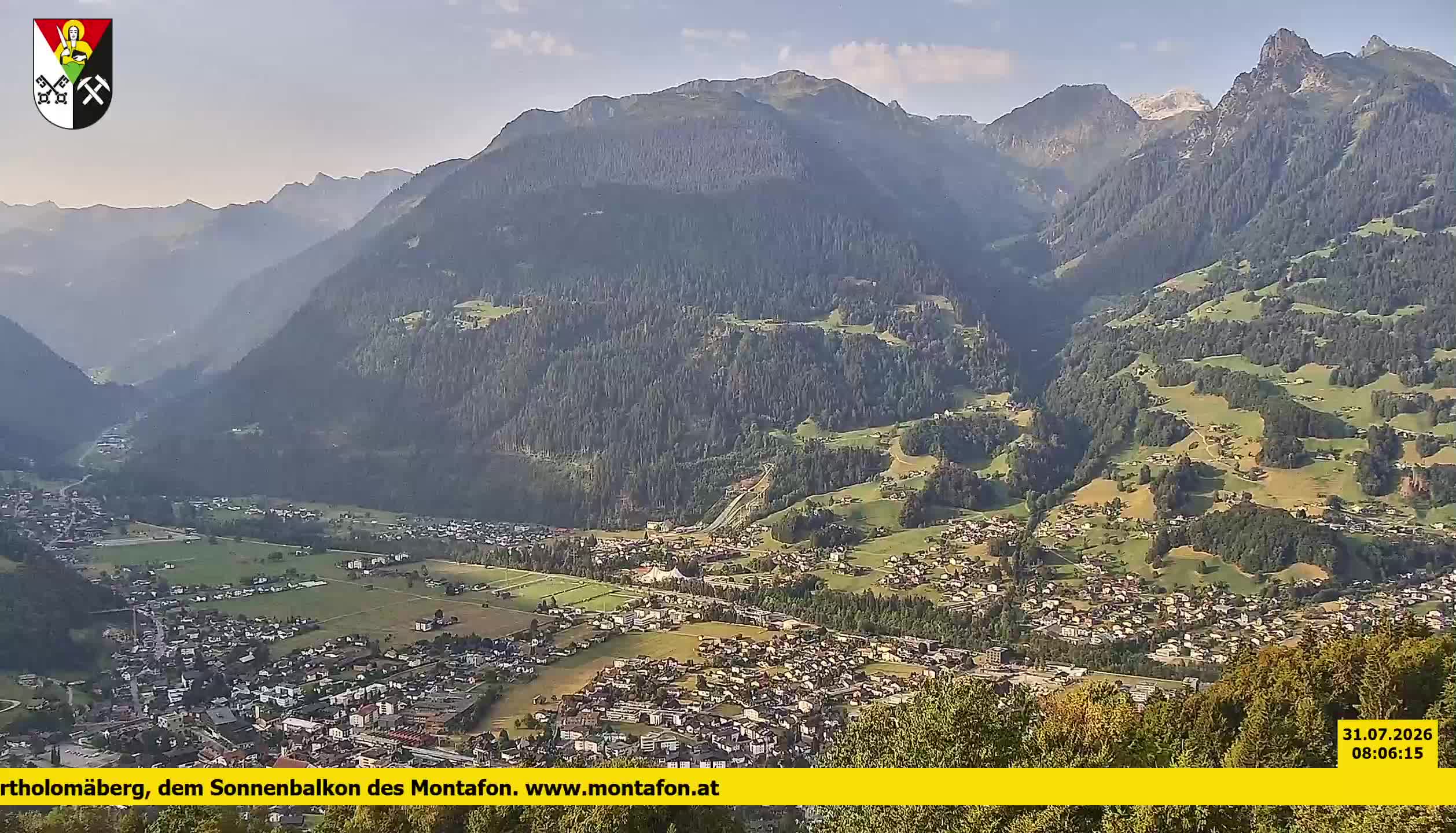 Bartholomäberg | Blick auf Schruns