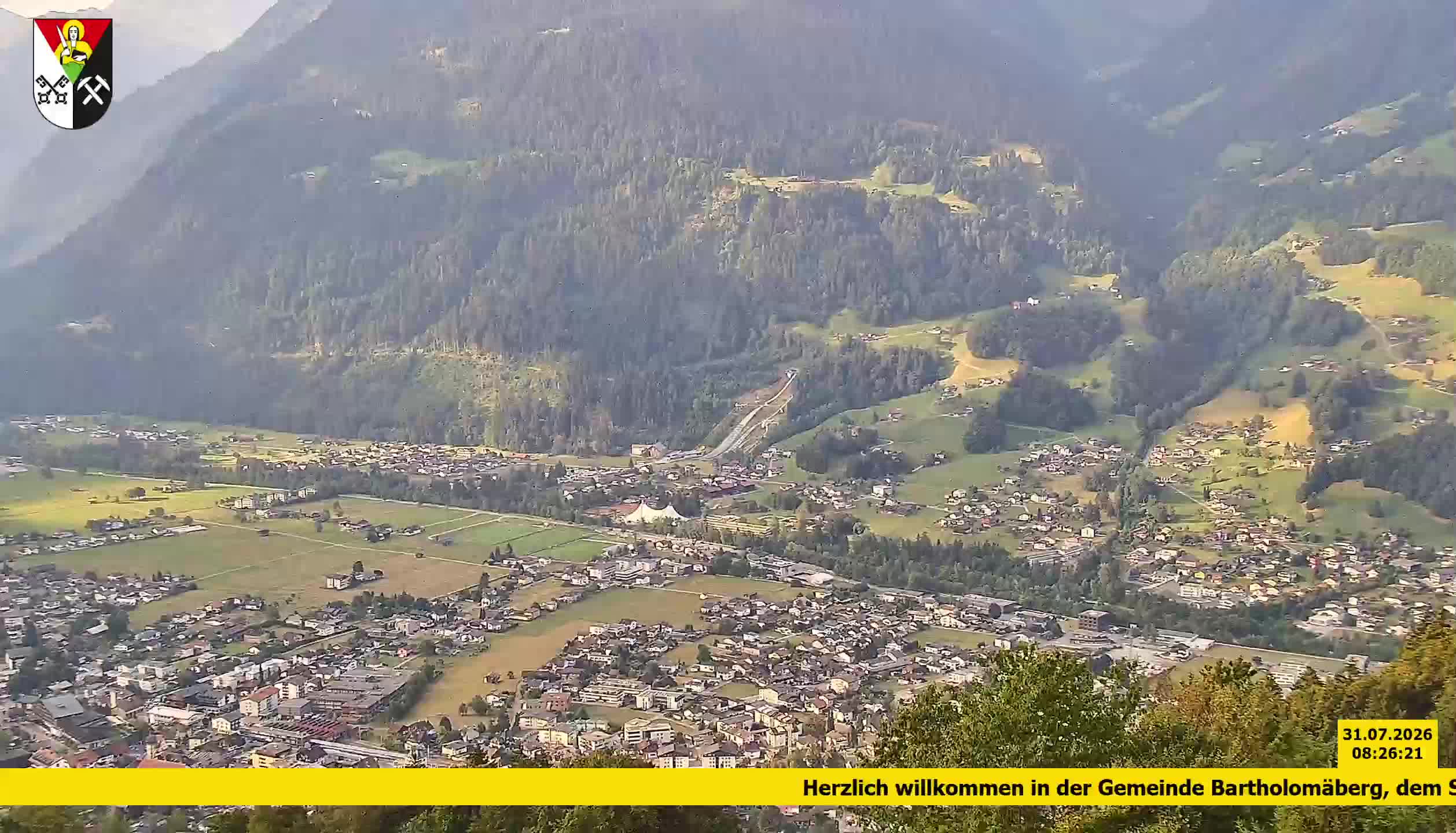 Bartholomäberg | Blick auf Schruns