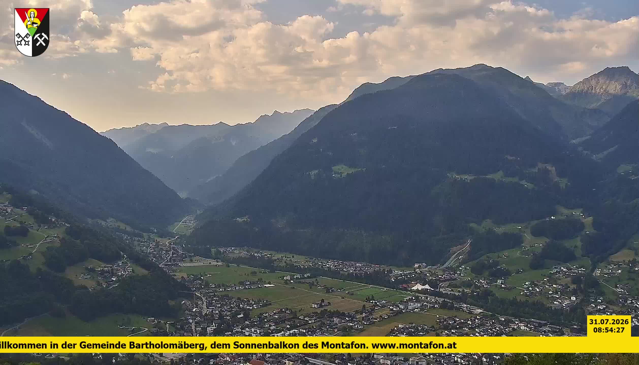 Bartholomäberg | Blick auf Schruns