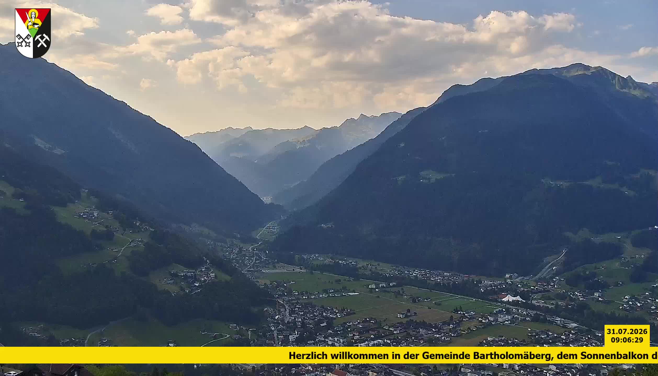 Bartholomäberg | Blick auf Schruns