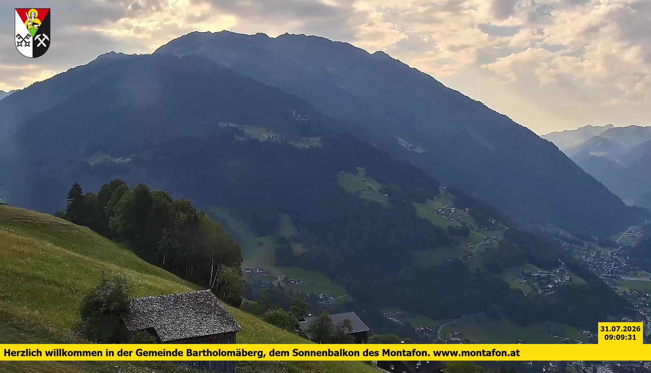 Bartholomäberg | Blick auf Schruns