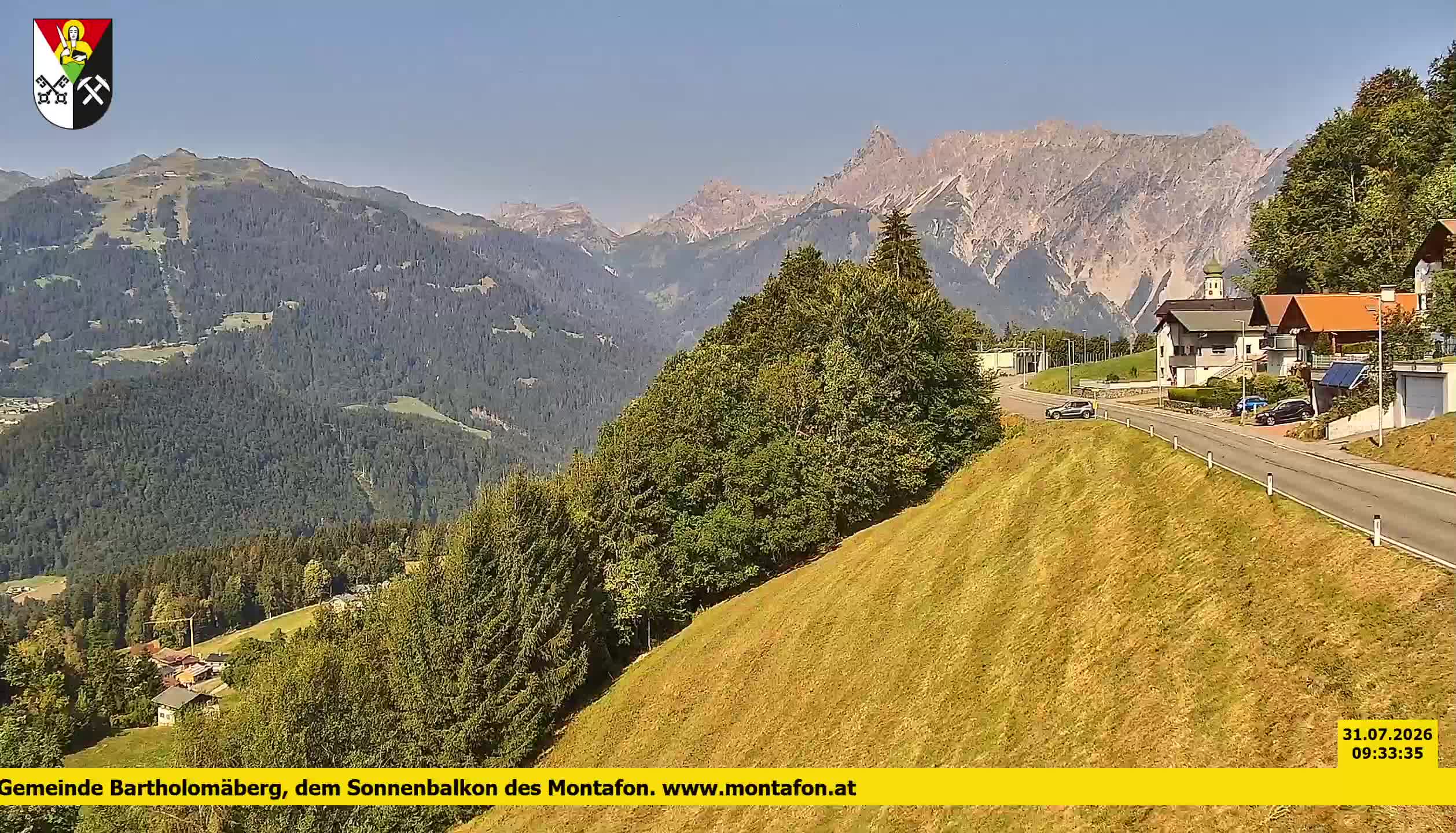 Bartholomäberg | Blick auf Schruns