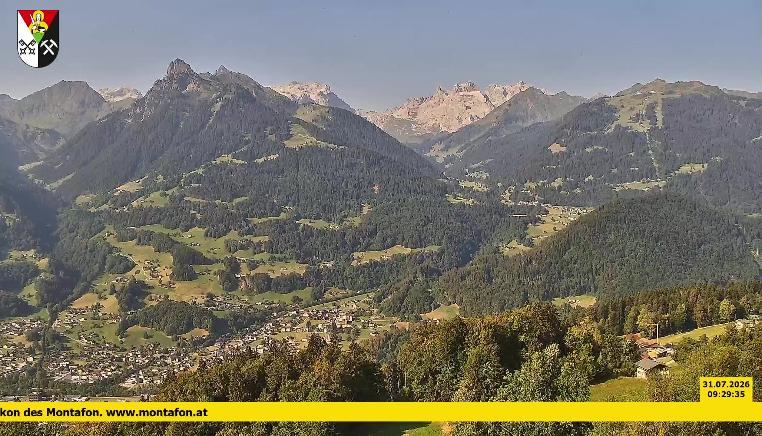 Bartholomäberg | Blick auf Schruns
