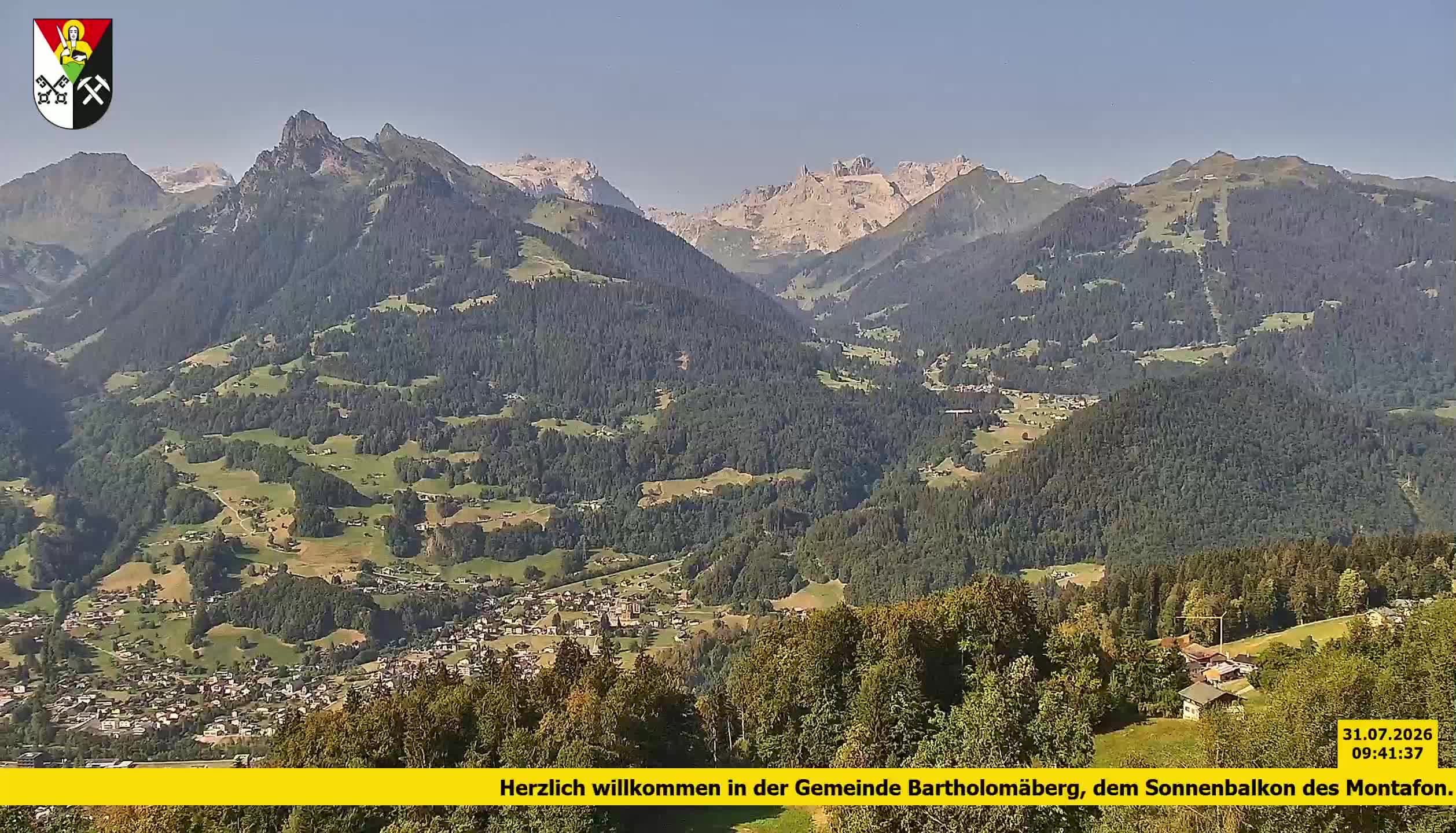 Bartholomäberg | Blick auf Schruns