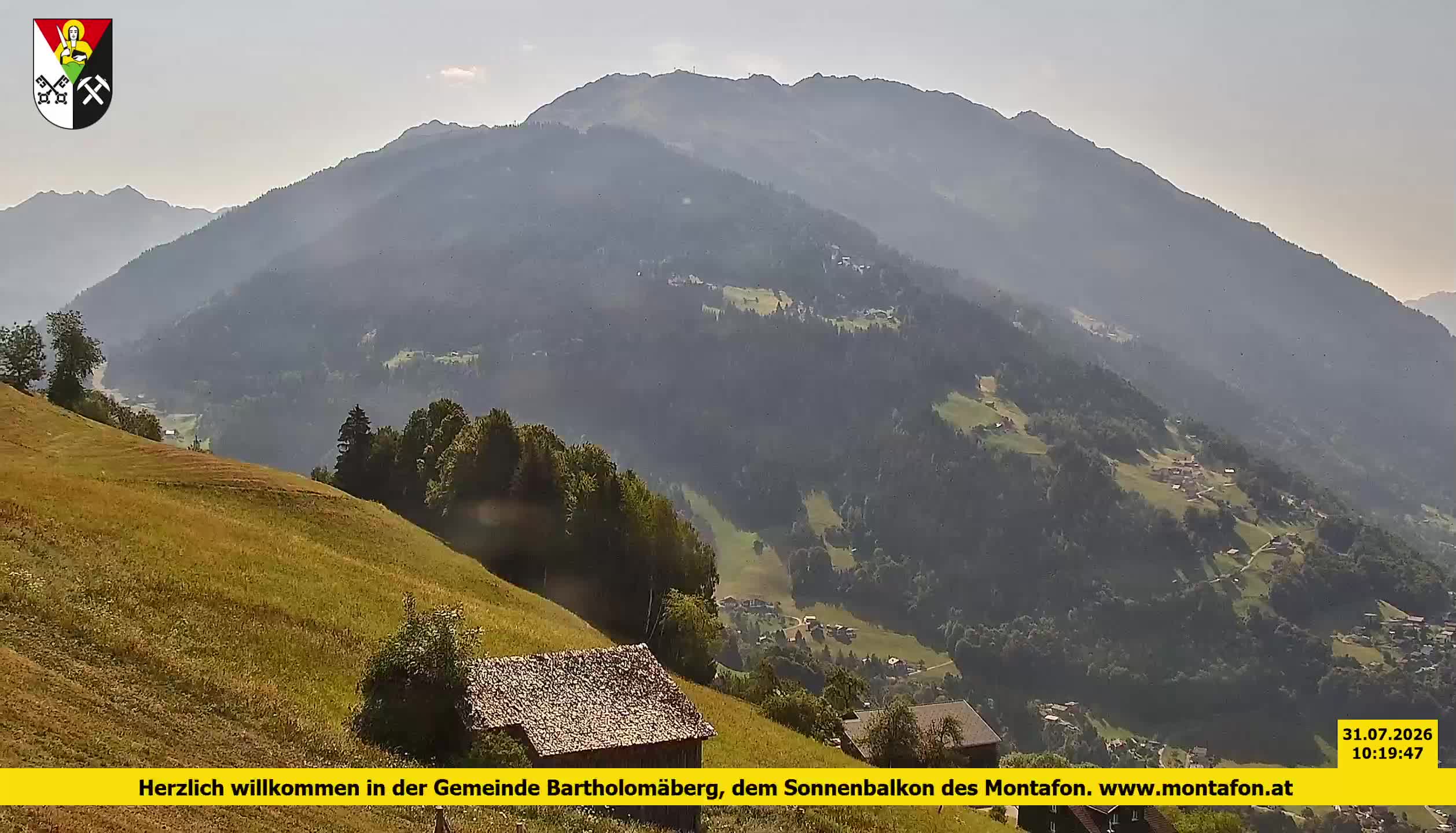 Bartholomäberg | Blick auf Schruns