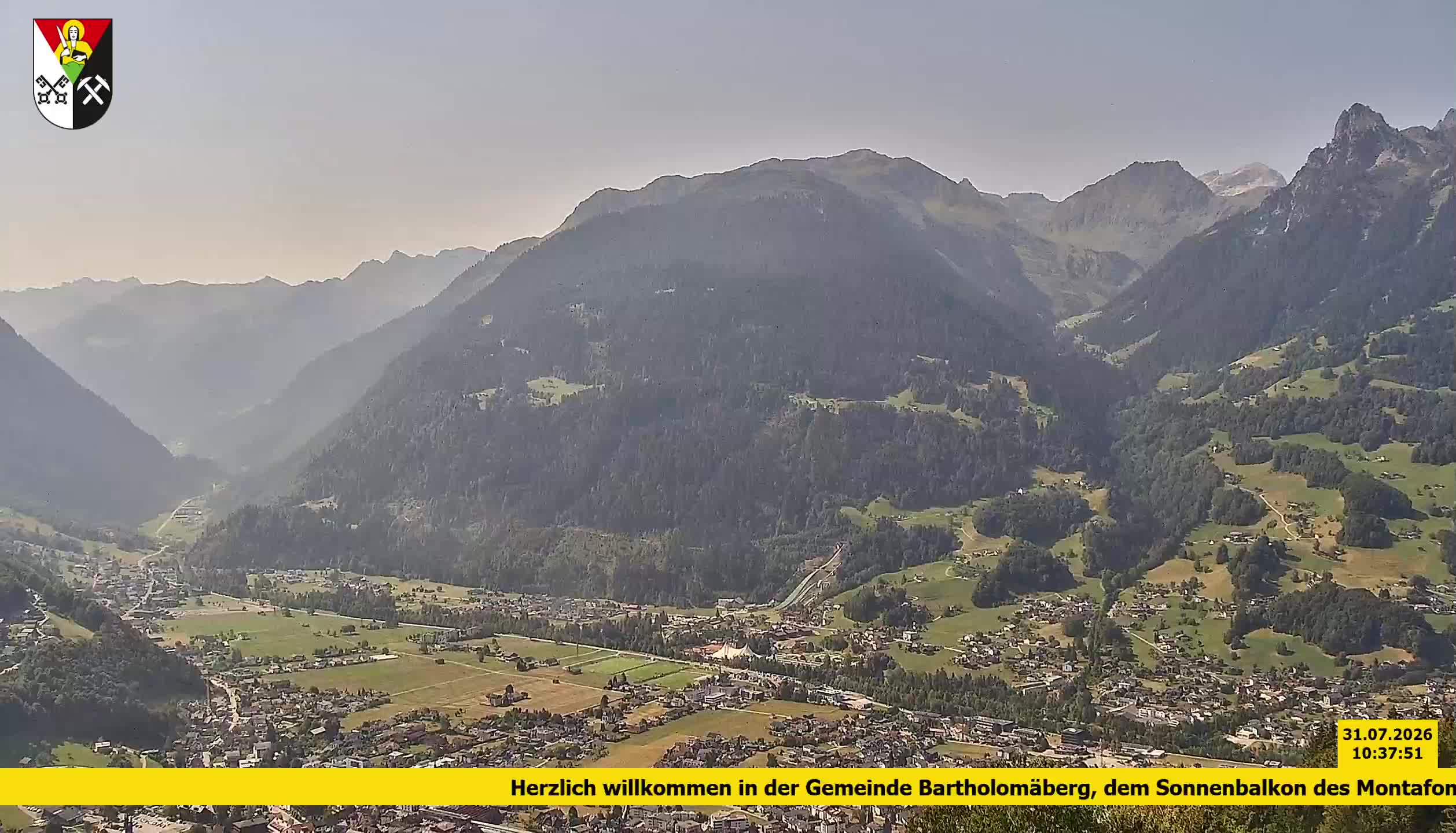 Bartholomäberg | Blick auf Schruns
