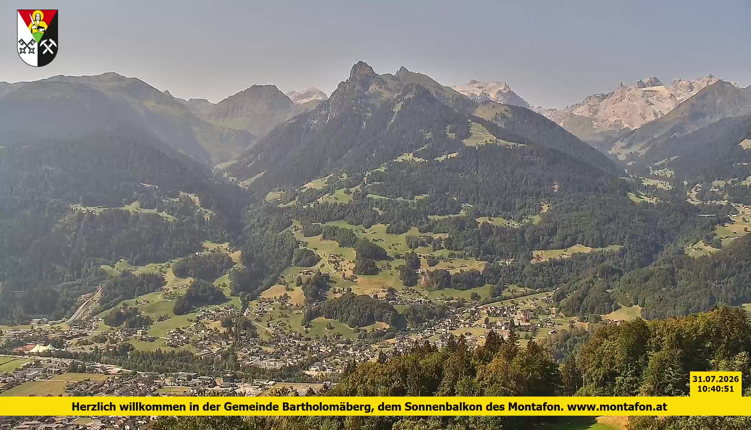 Bartholomäberg | Blick auf Schruns