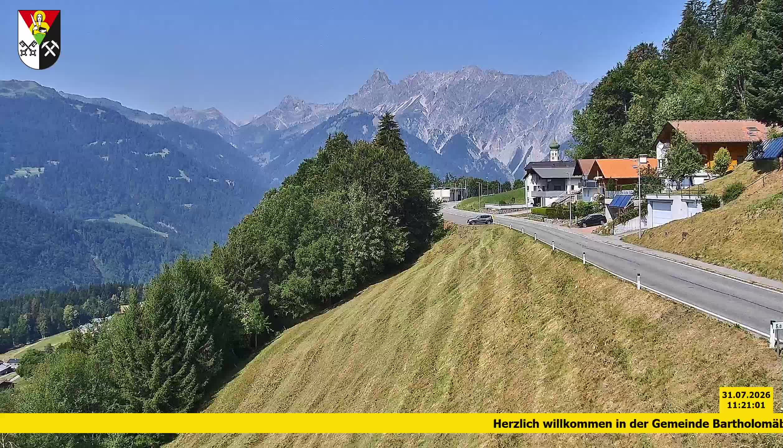 Bartholomäberg | Blick auf Schruns