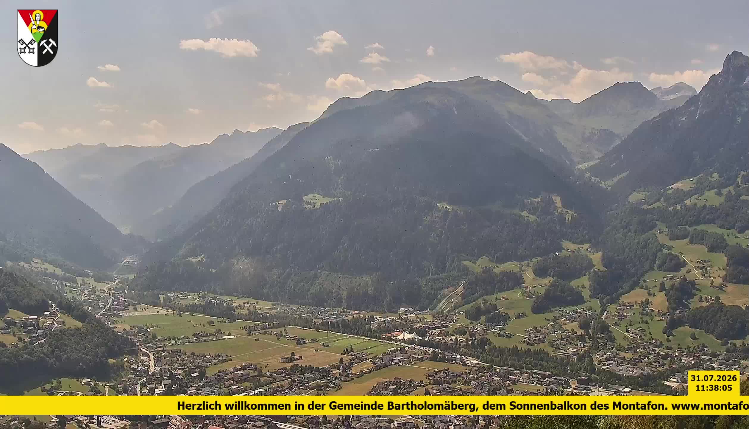 Bartholomäberg | Blick auf Schruns