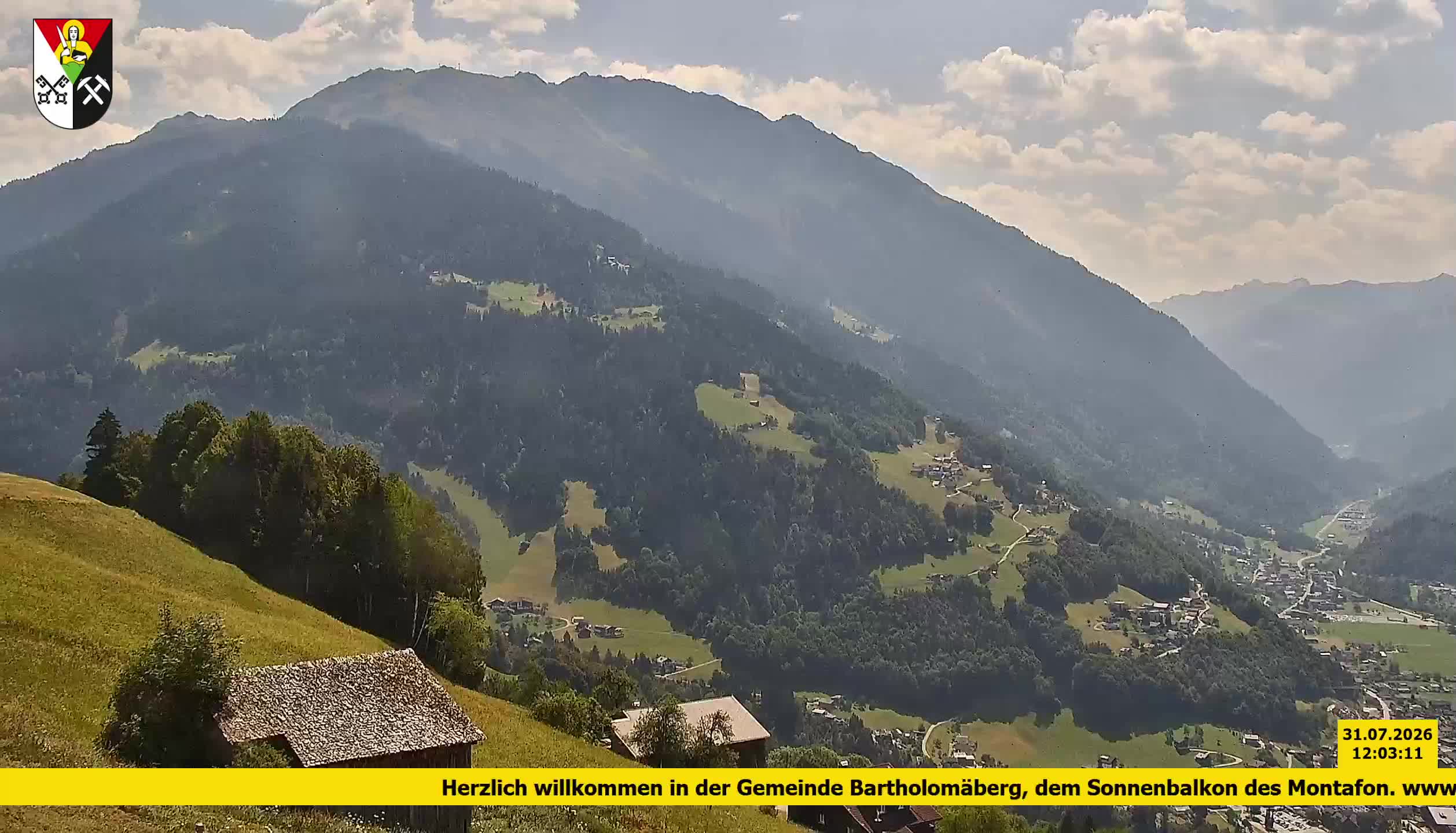 Bartholomäberg | Blick auf Schruns