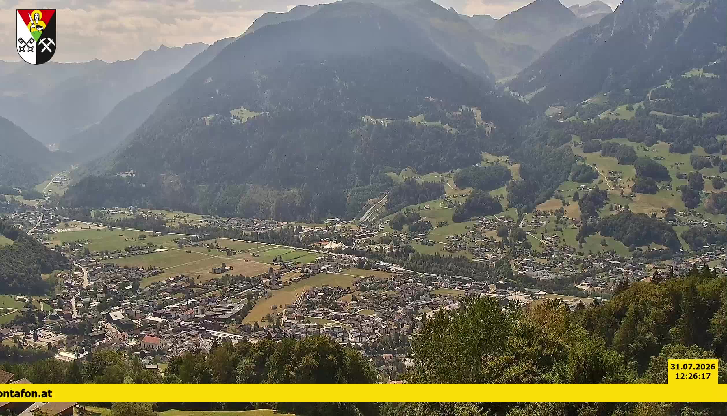 Bartholomäberg | Blick auf Schruns