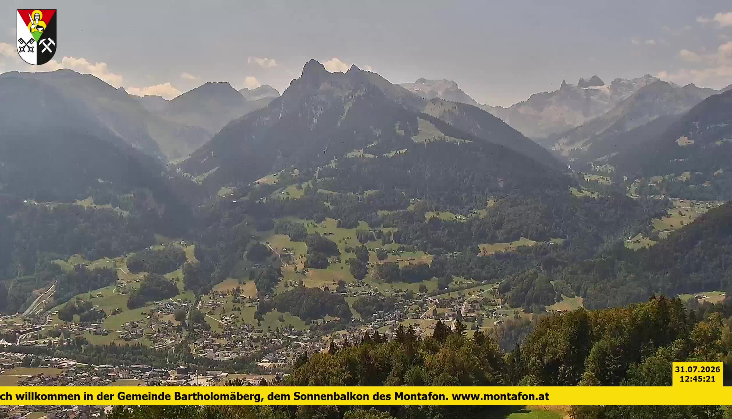 Bartholomäberg | Blick auf Schruns