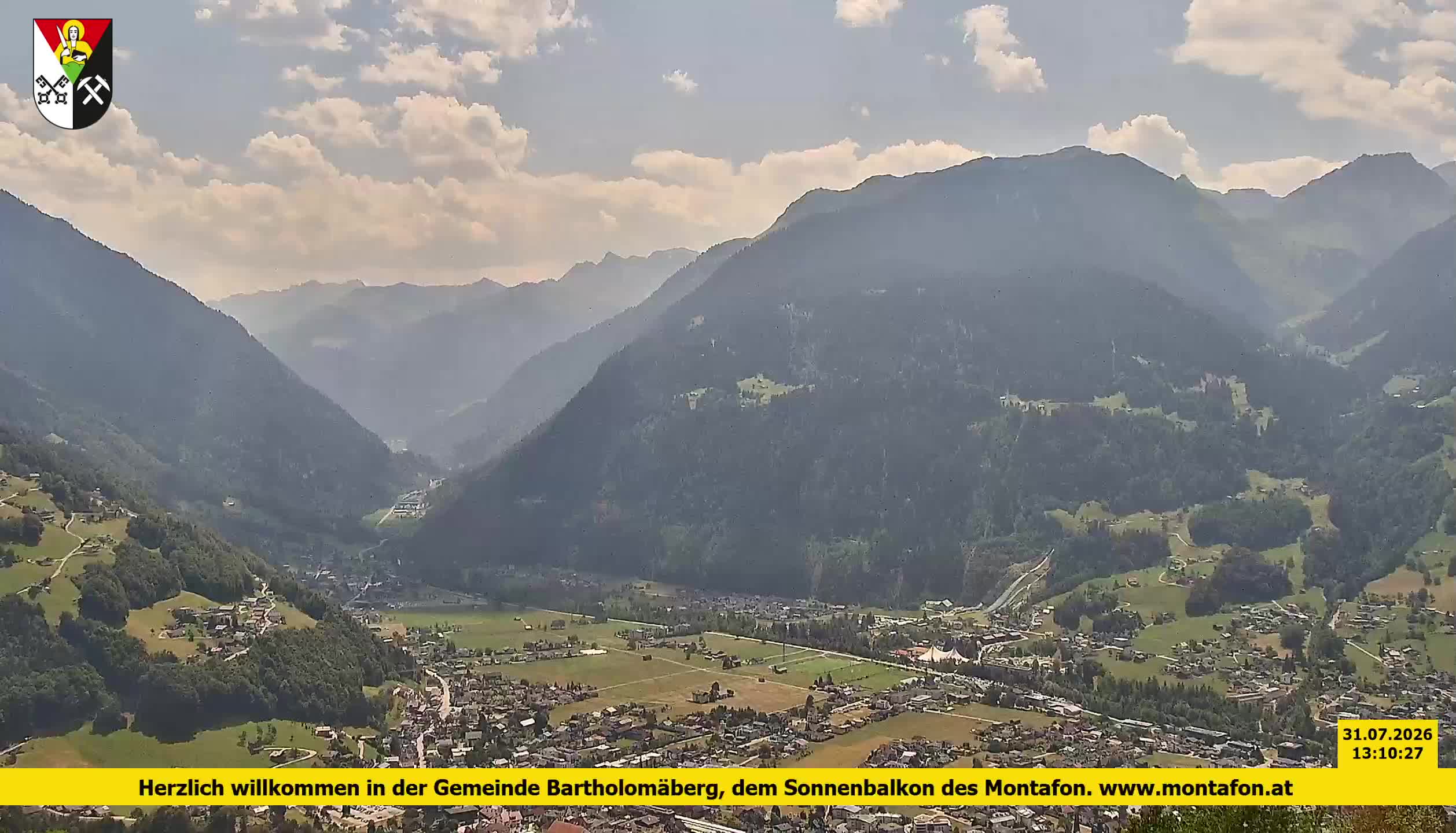 Bartholomäberg | Blick auf Schruns