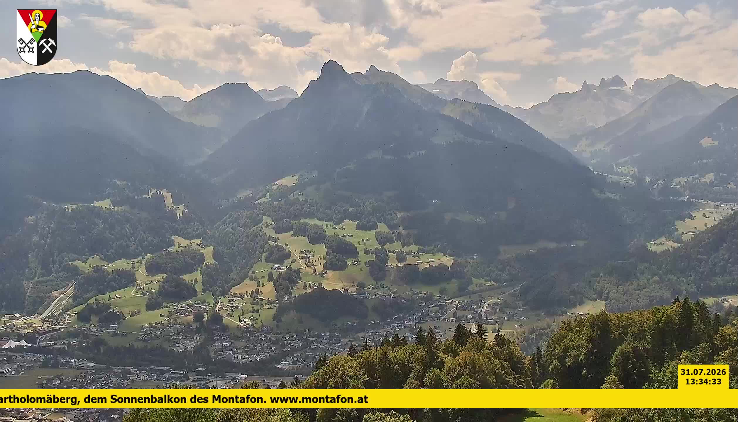 Bartholomäberg | Blick auf Schruns