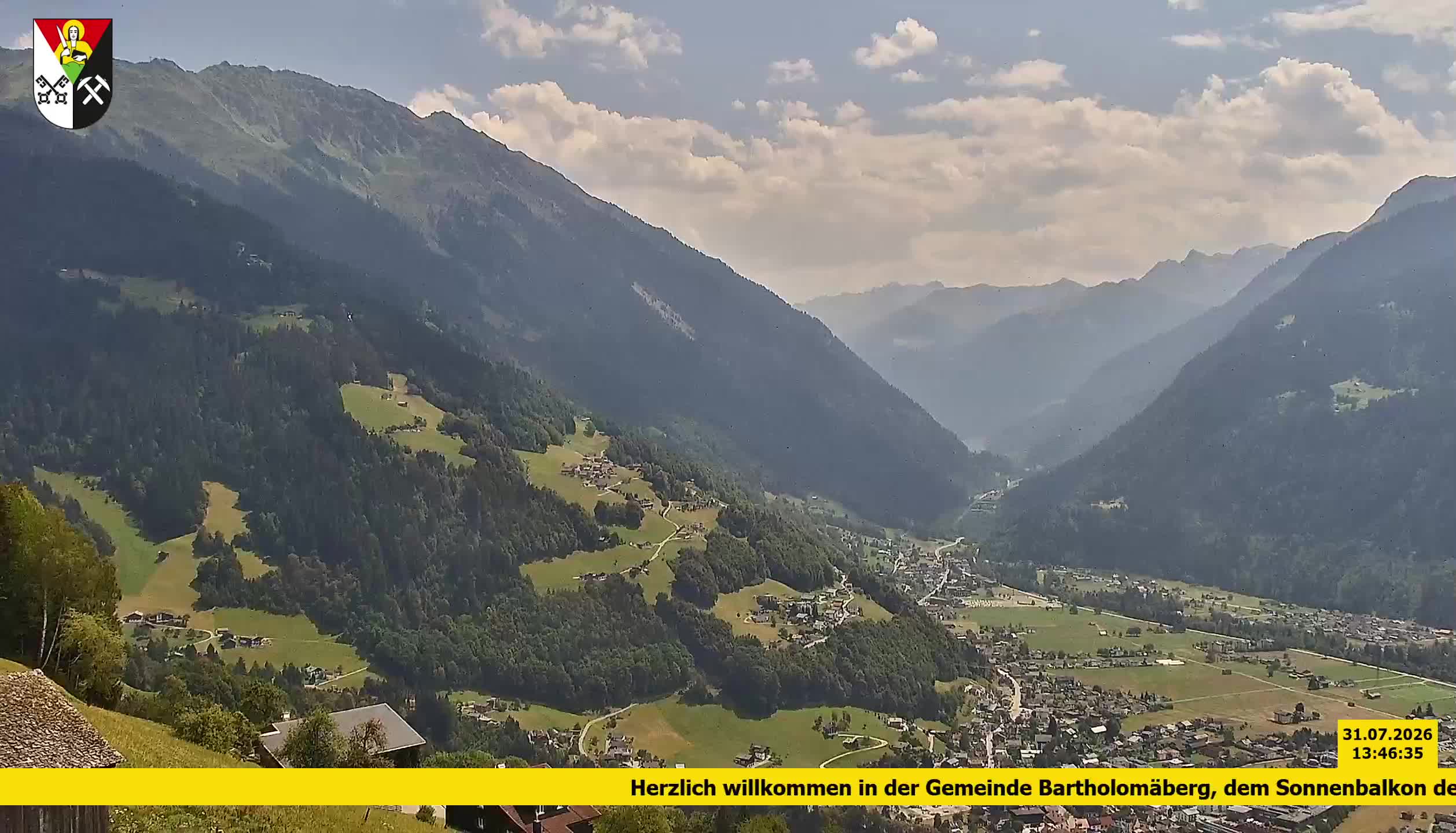 Bartholomäberg | Blick auf Schruns