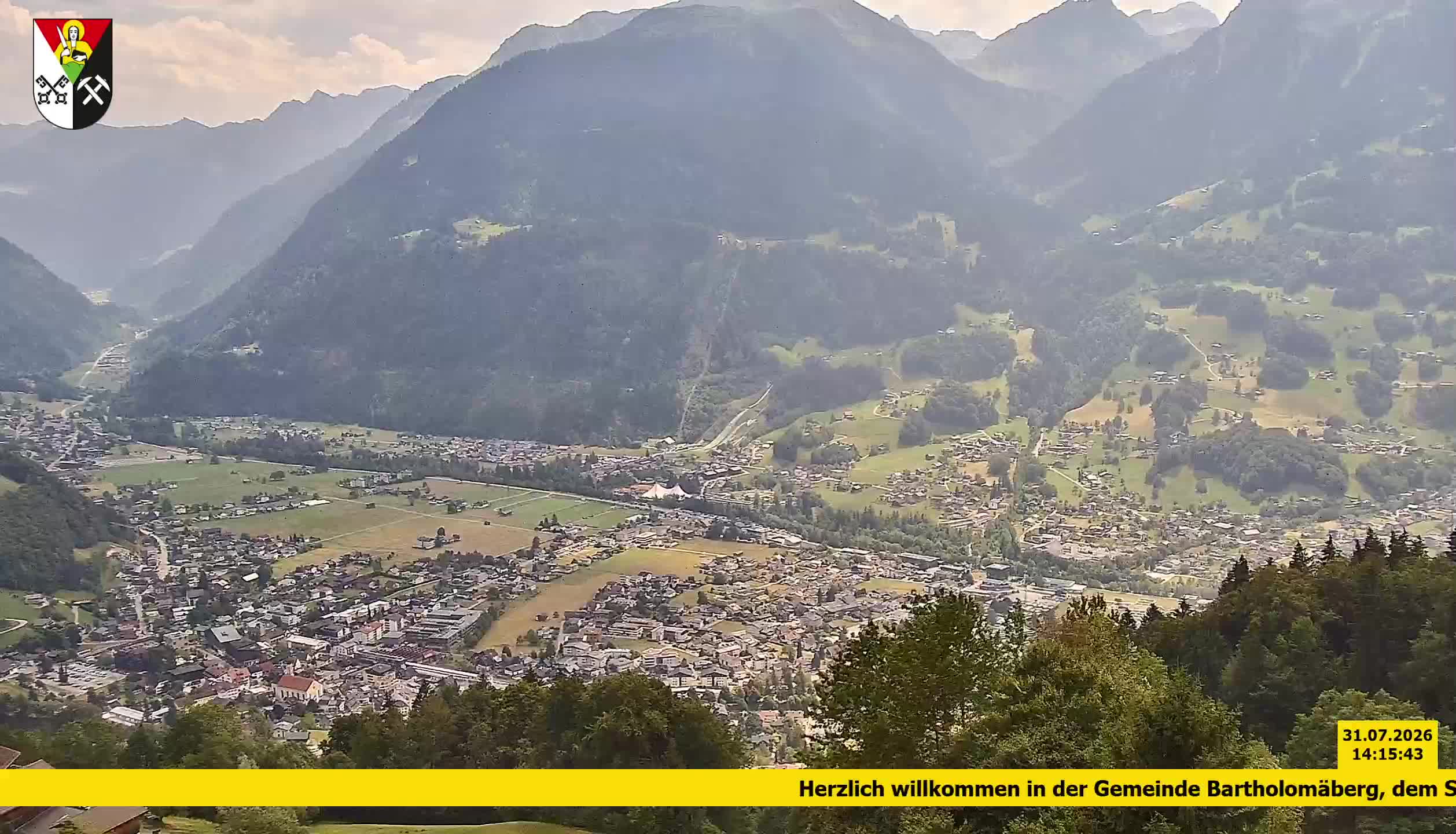 Bartholomäberg | Blick auf Schruns