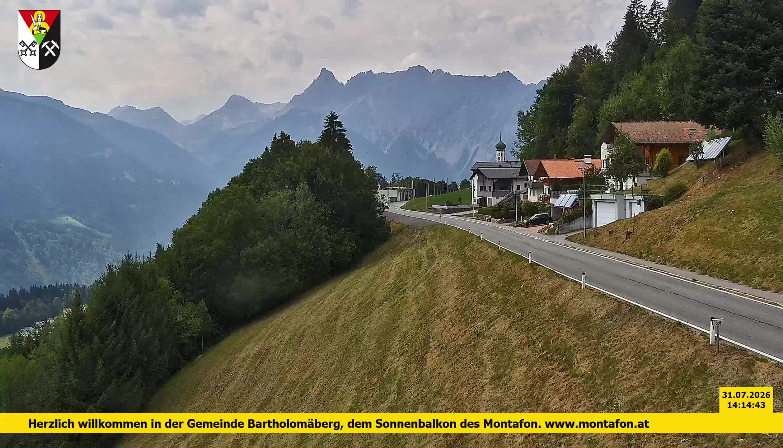 Bartholomäberg | Blick auf Schruns