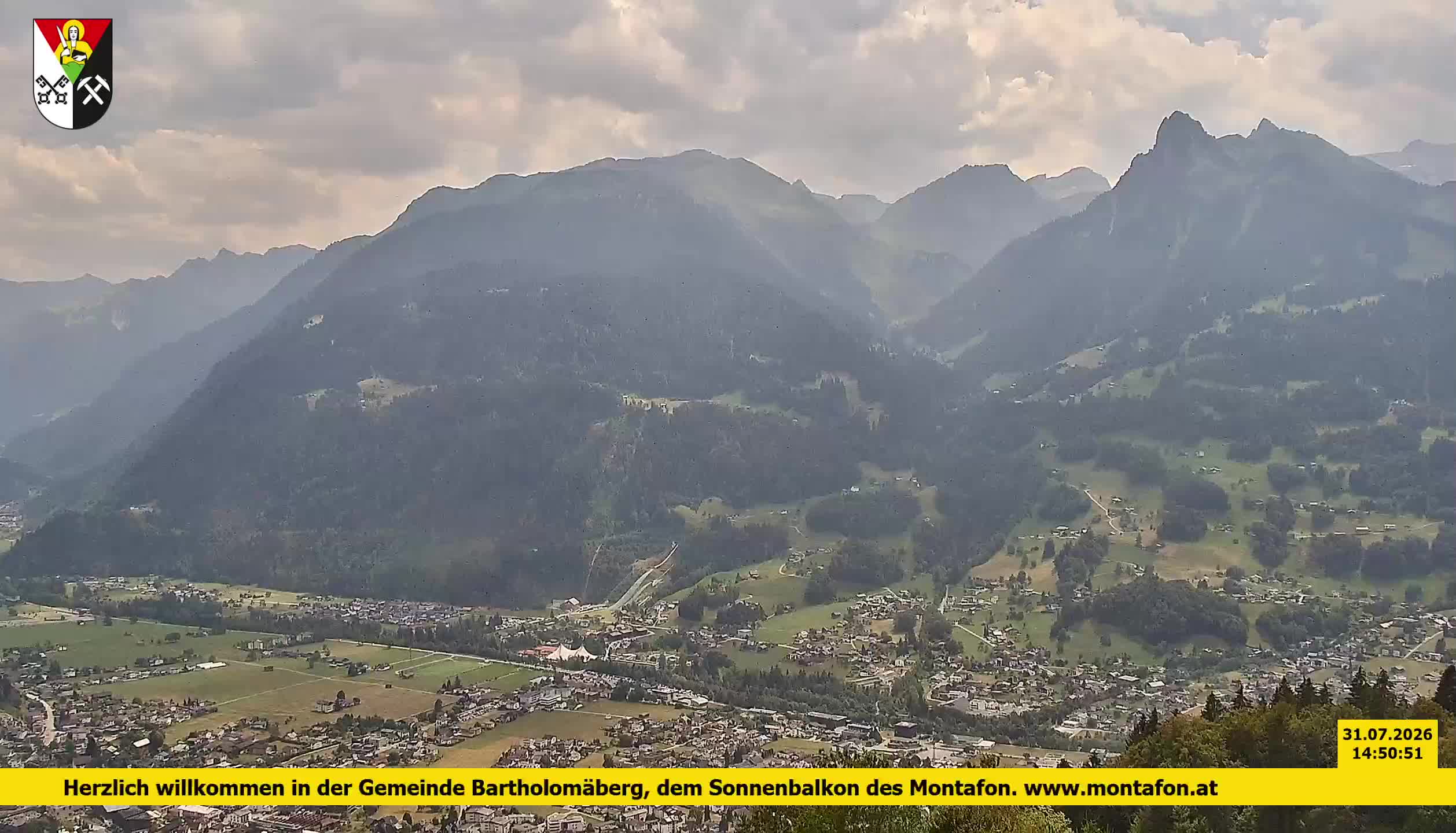 Bartholomäberg | Blick auf Schruns