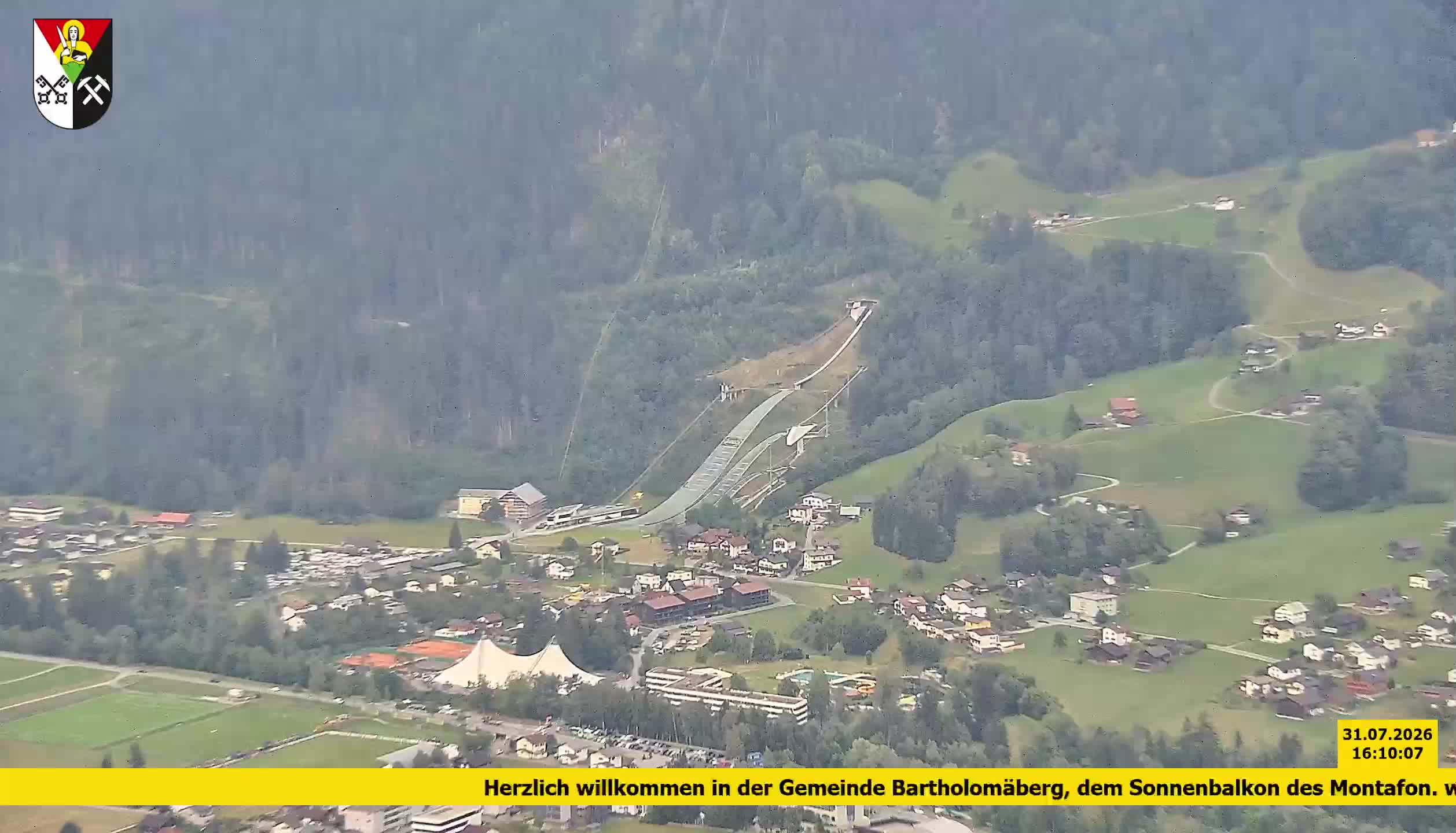 Bartholomäberg | Blick auf Schruns