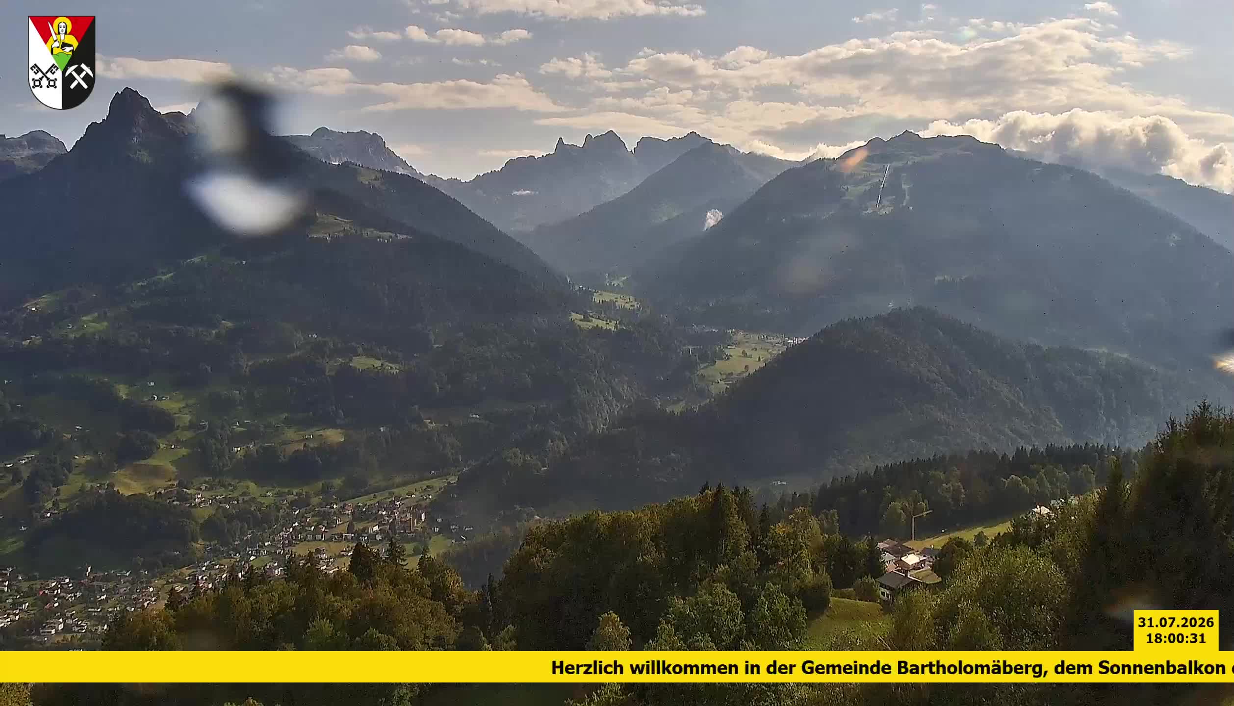 Bartholomäberg | Blick auf Schruns