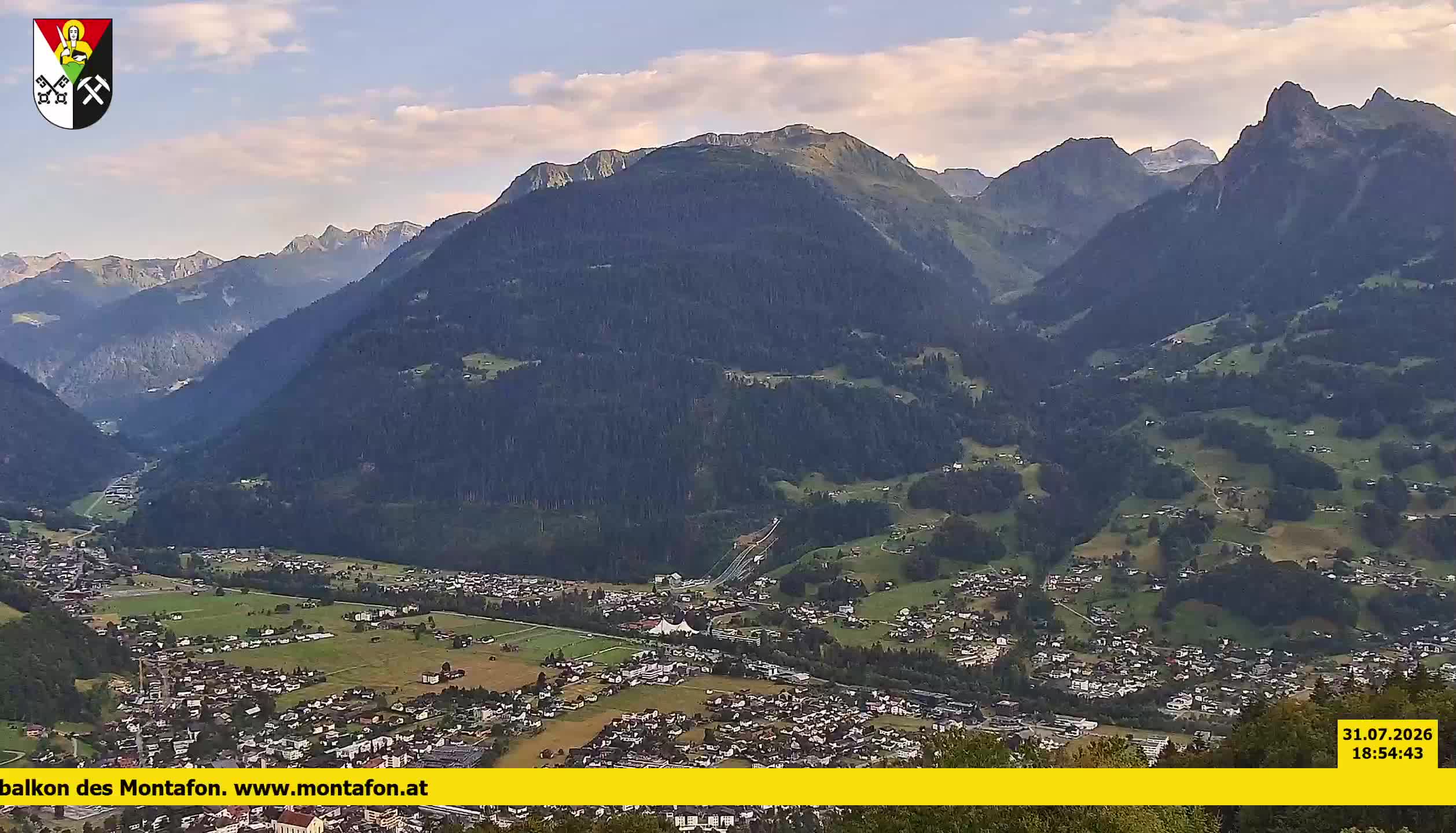 Bartholomäberg | Blick auf Schruns