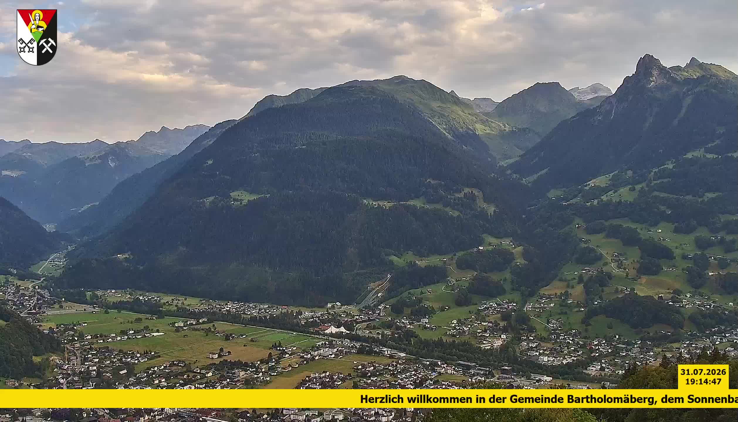 Bartholomäberg | Blick auf Schruns