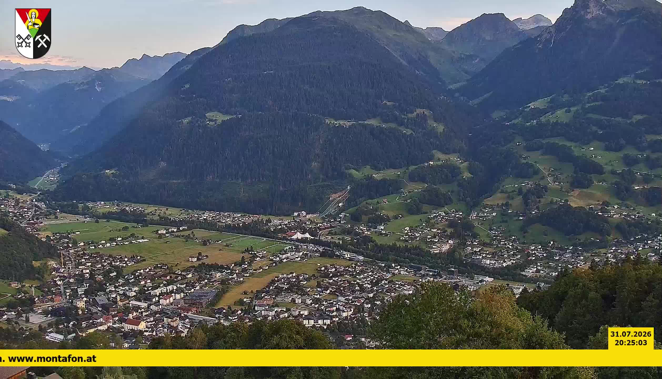 Bartholomäberg | Blick auf Schruns