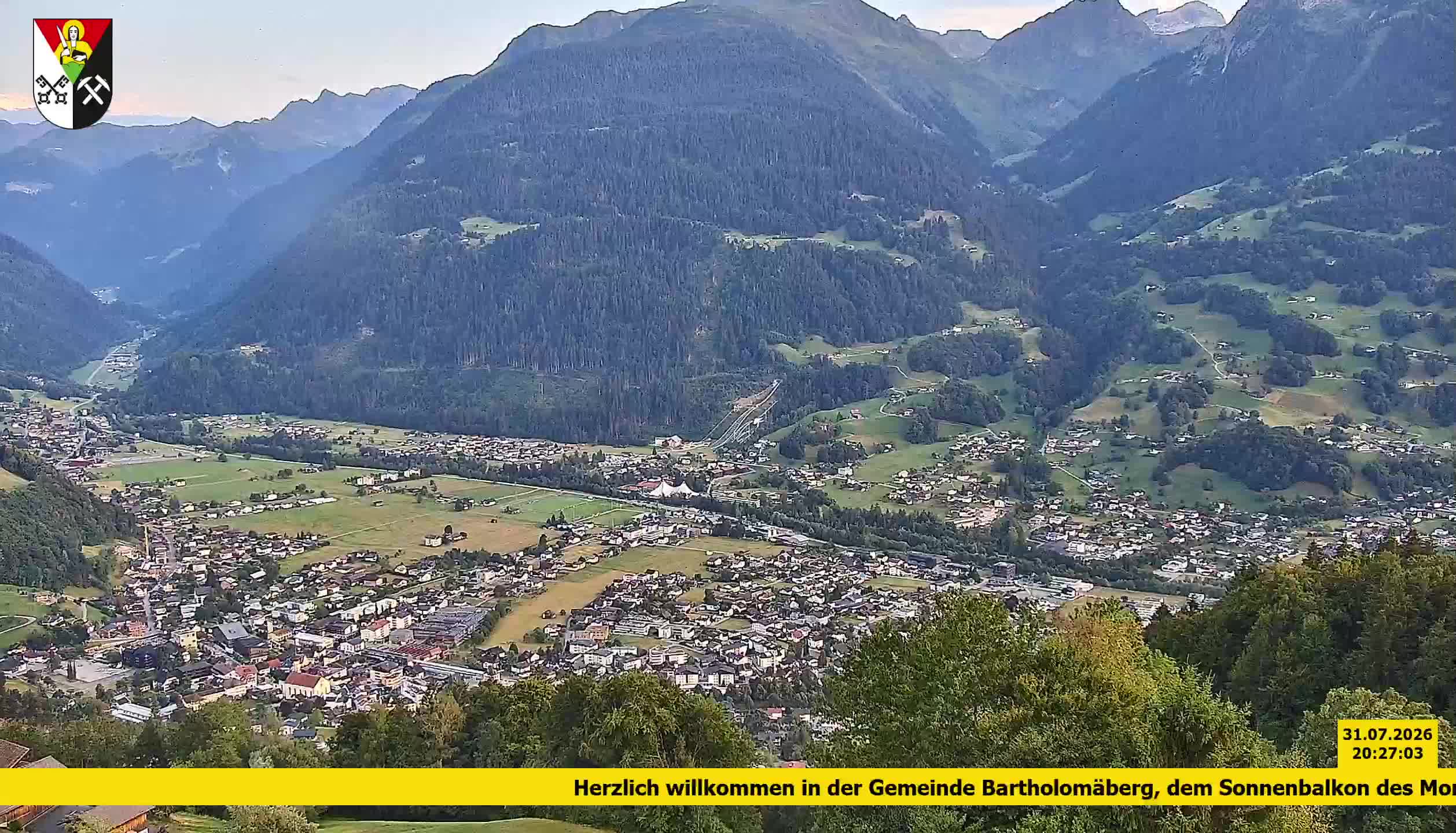 Bartholomäberg | Blick auf Schruns